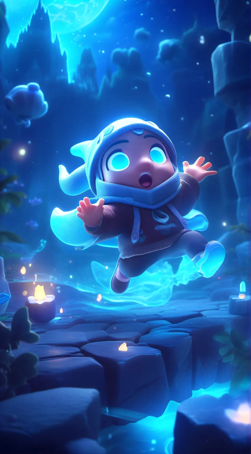 ai character: d background