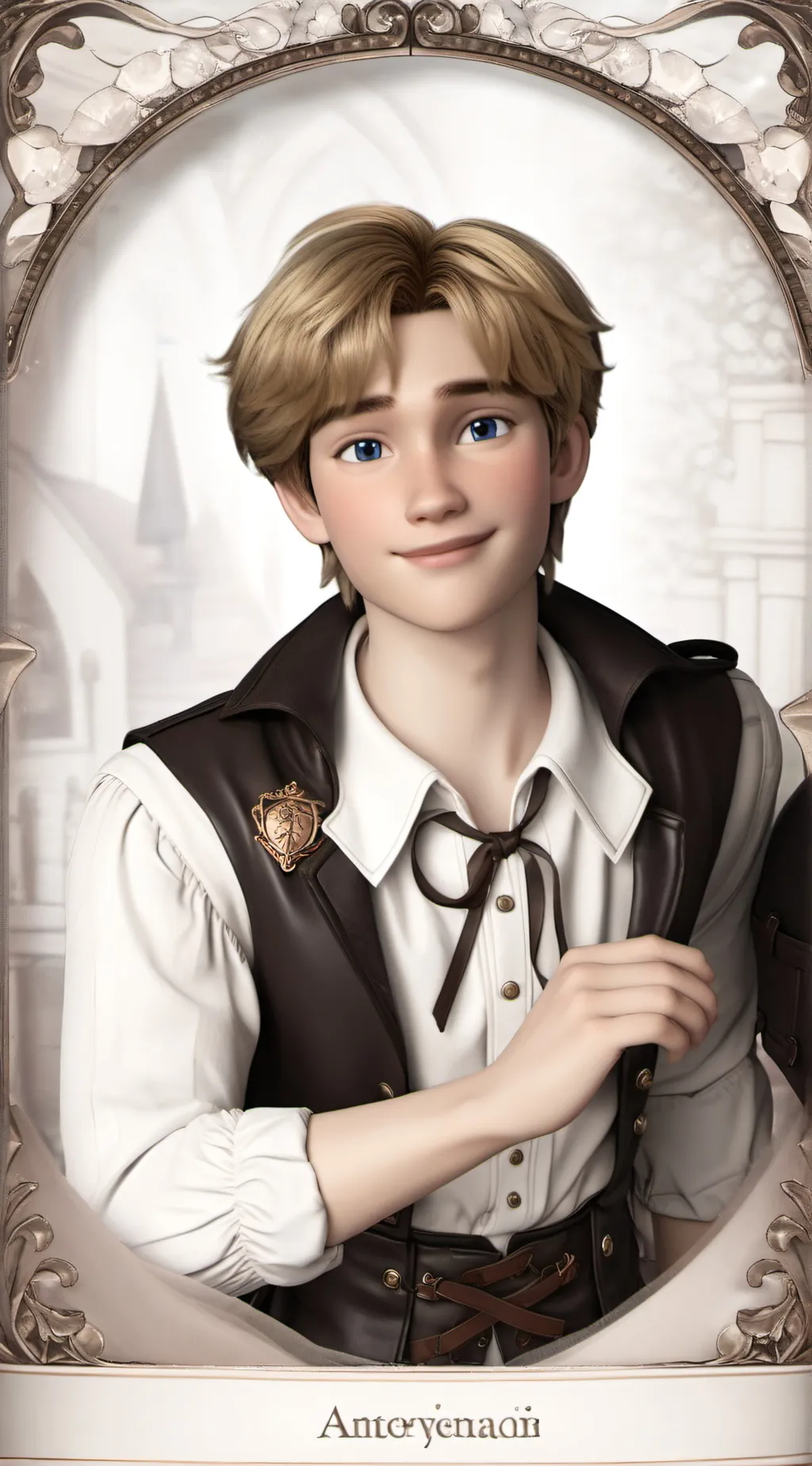 ai character: Author Pendragon  background