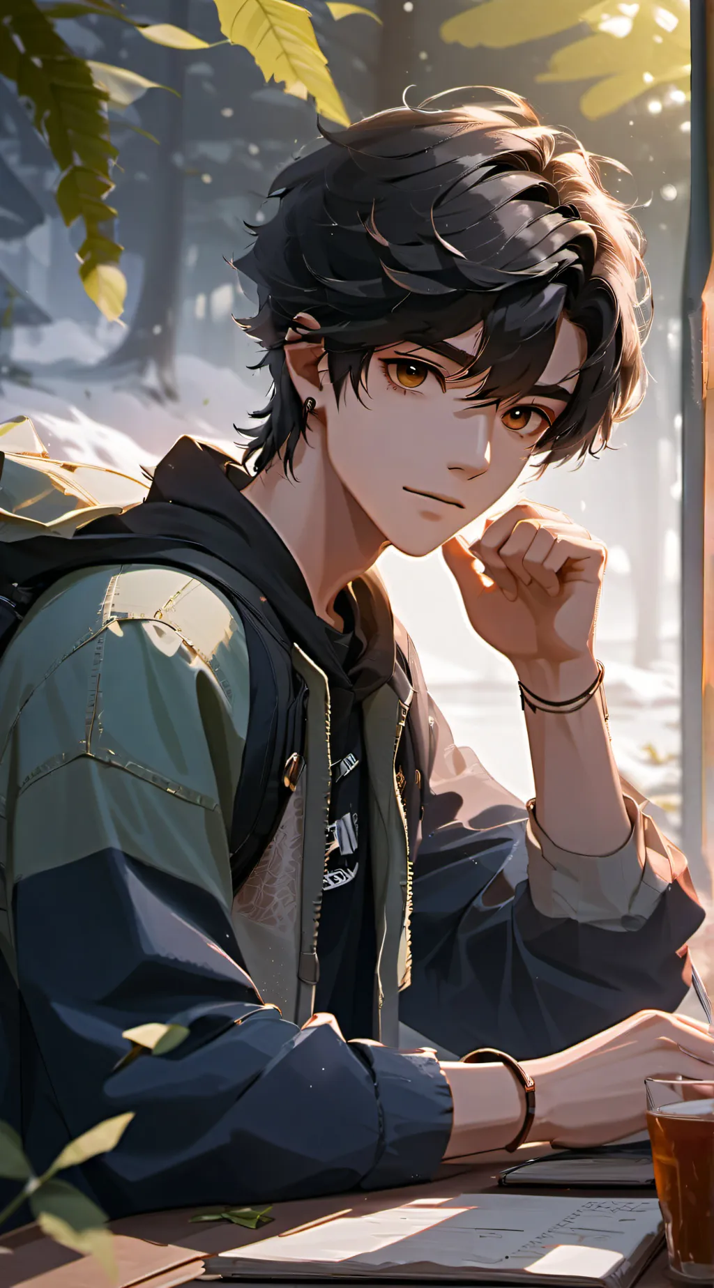 ai character: Ezekiel  background