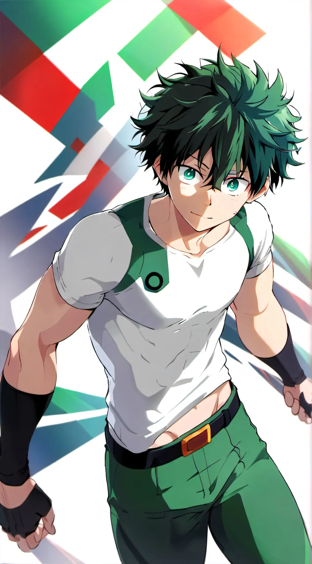 ai character: Deku background