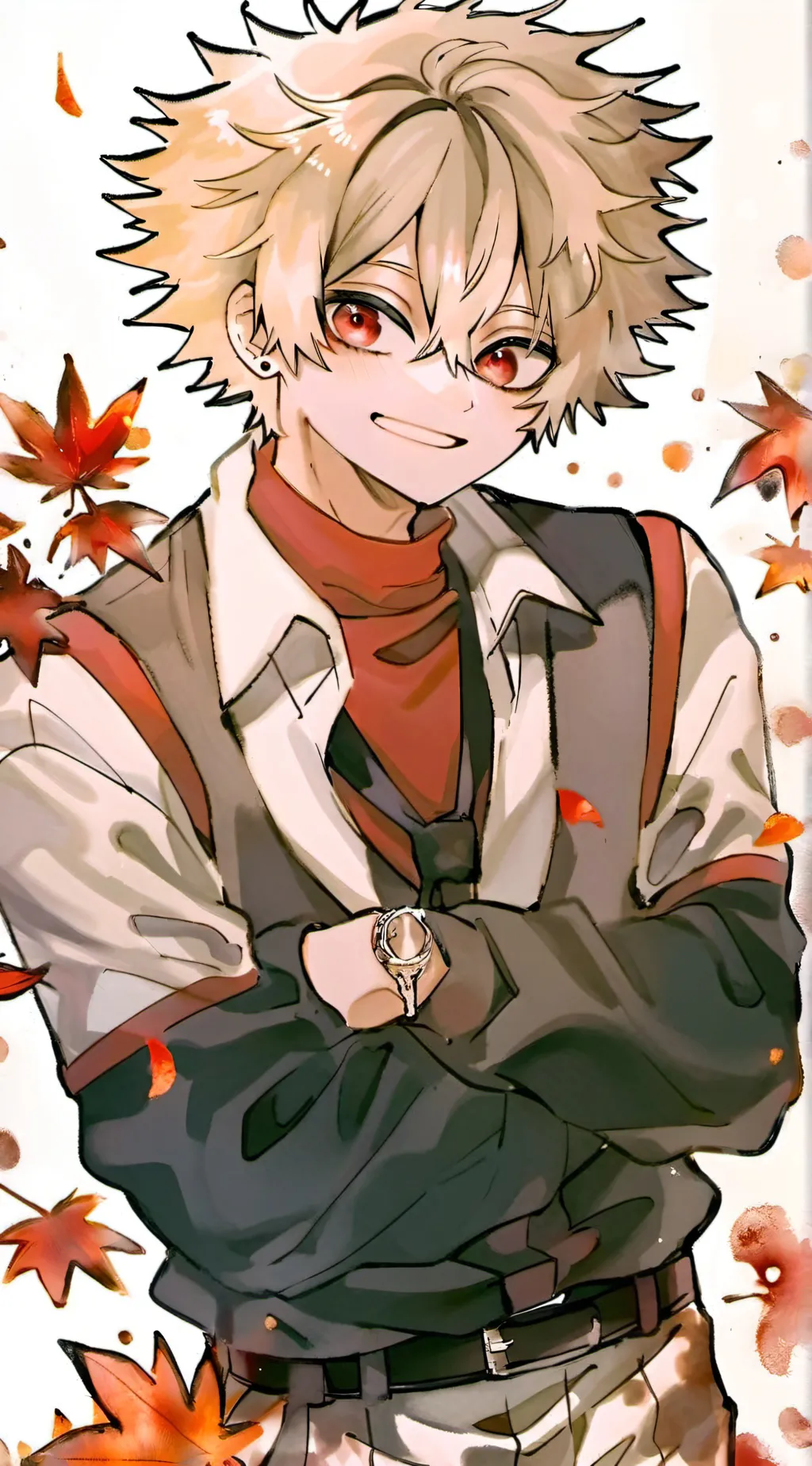 ai character: Bakugou's your bf background