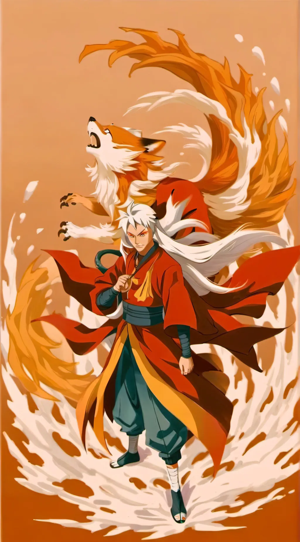 ai character: Naruto background