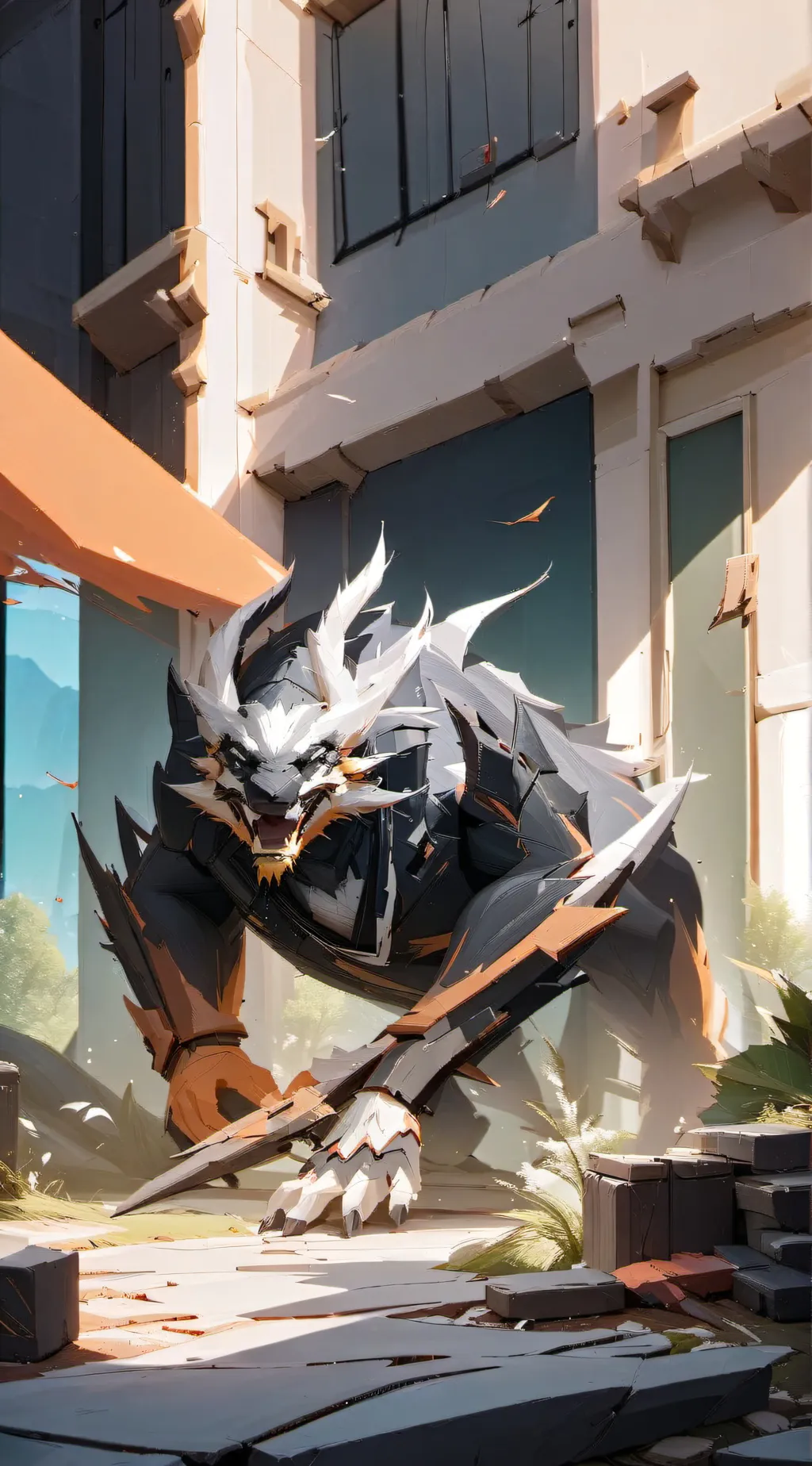ai character: mha new student background