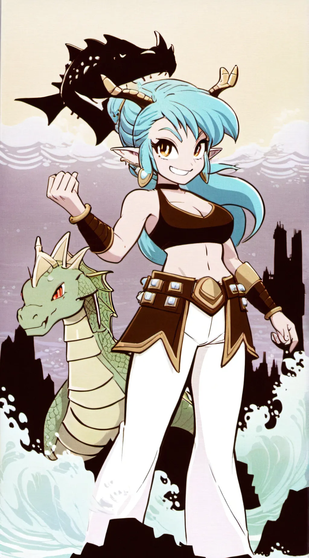 ai character: Echo Kirifuda background