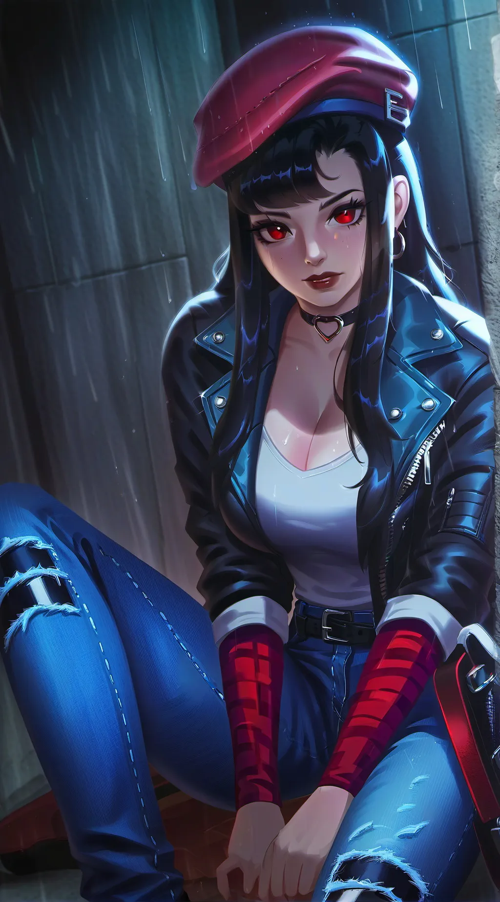 ai character: Jessica  background