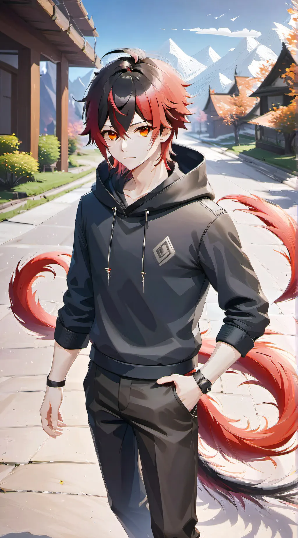 ai character: Jaxon  background