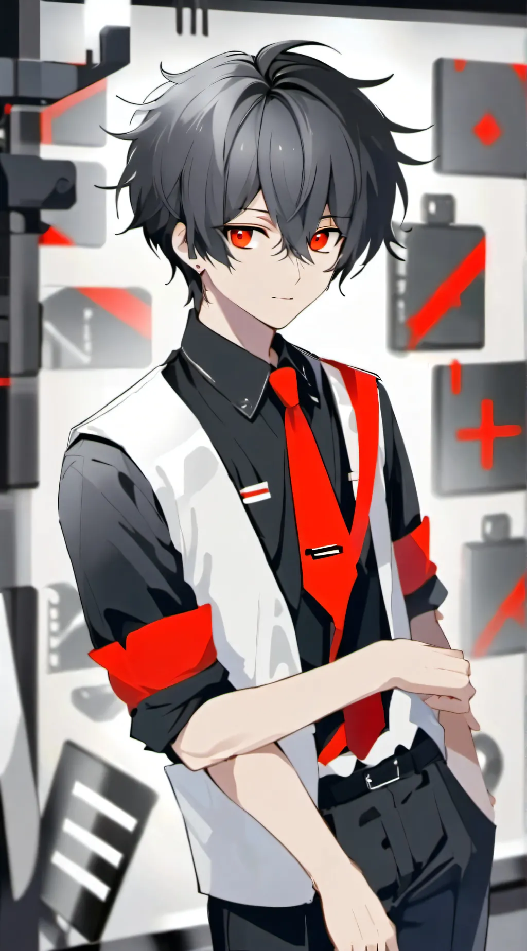 ai character: mha 🔴 background