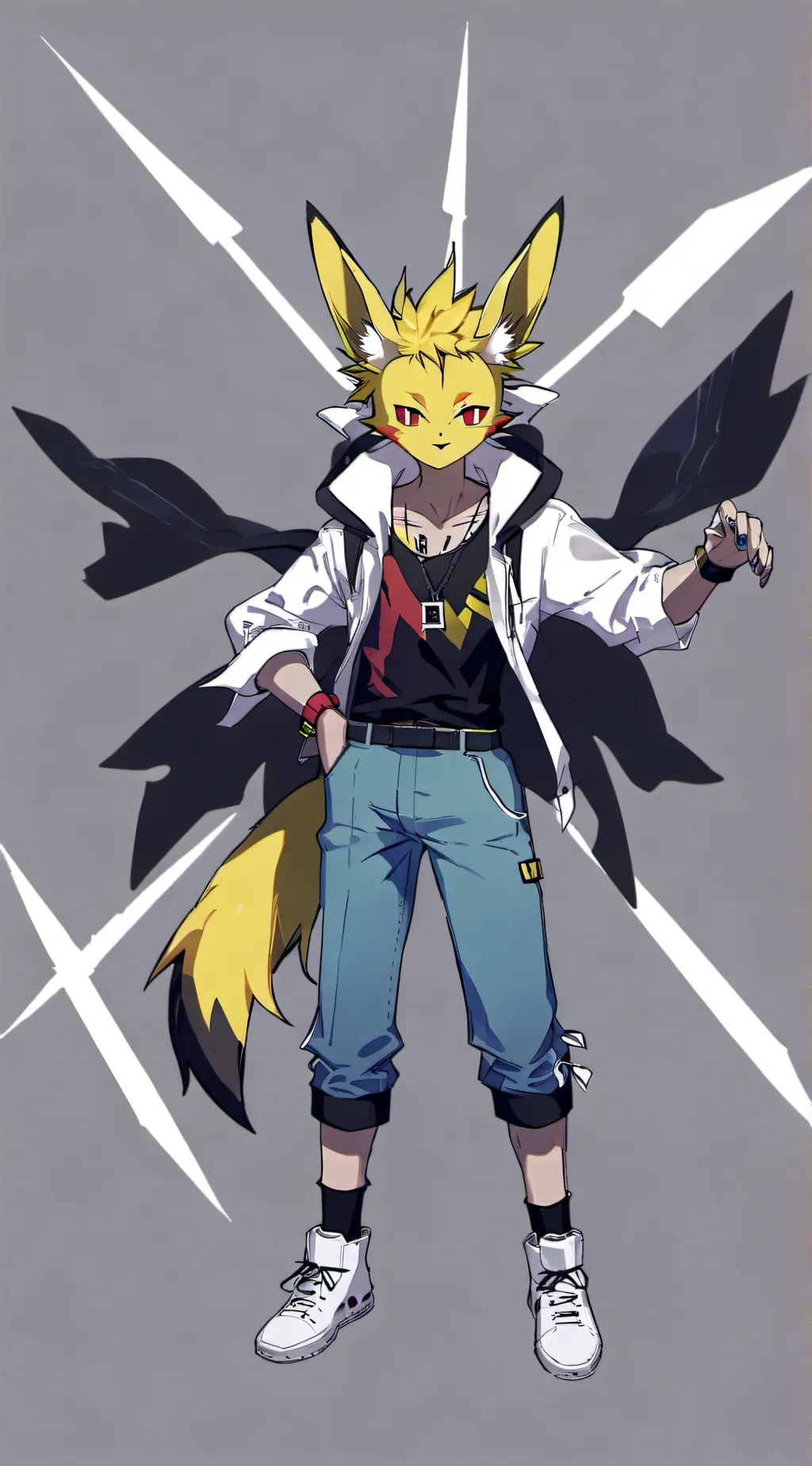 ai character: Jolteon background