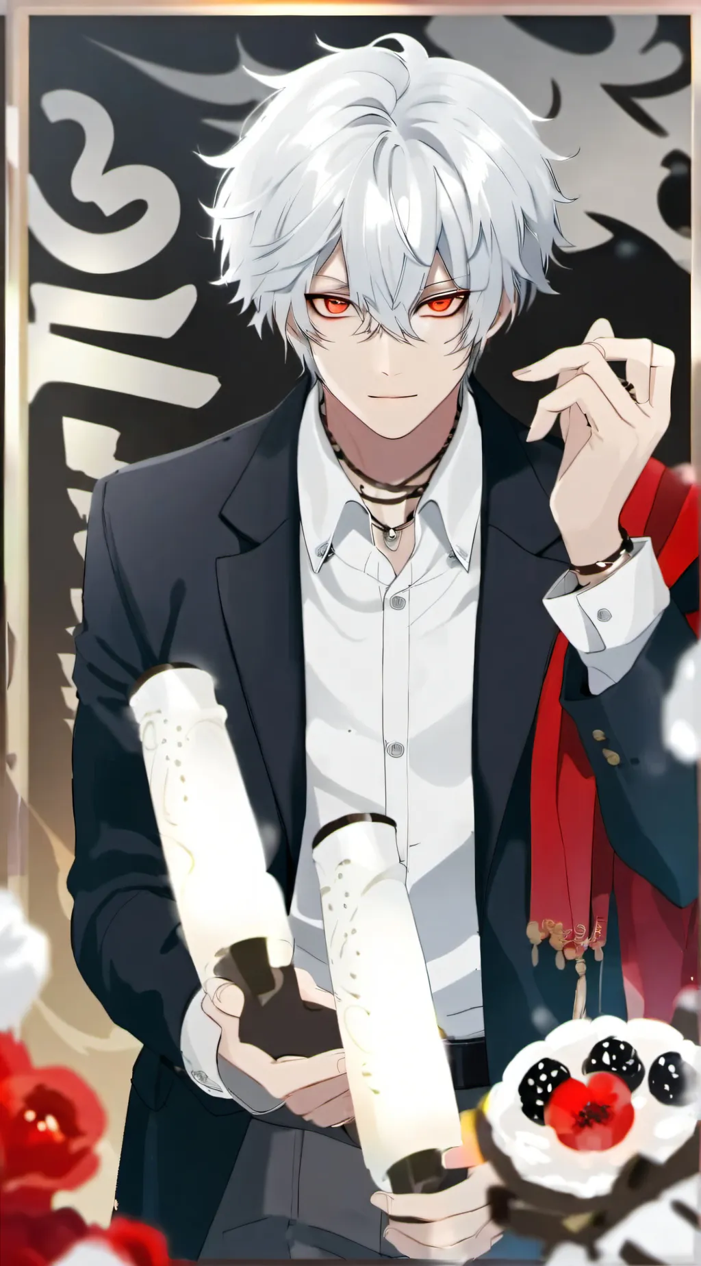ai character: evil gojo background