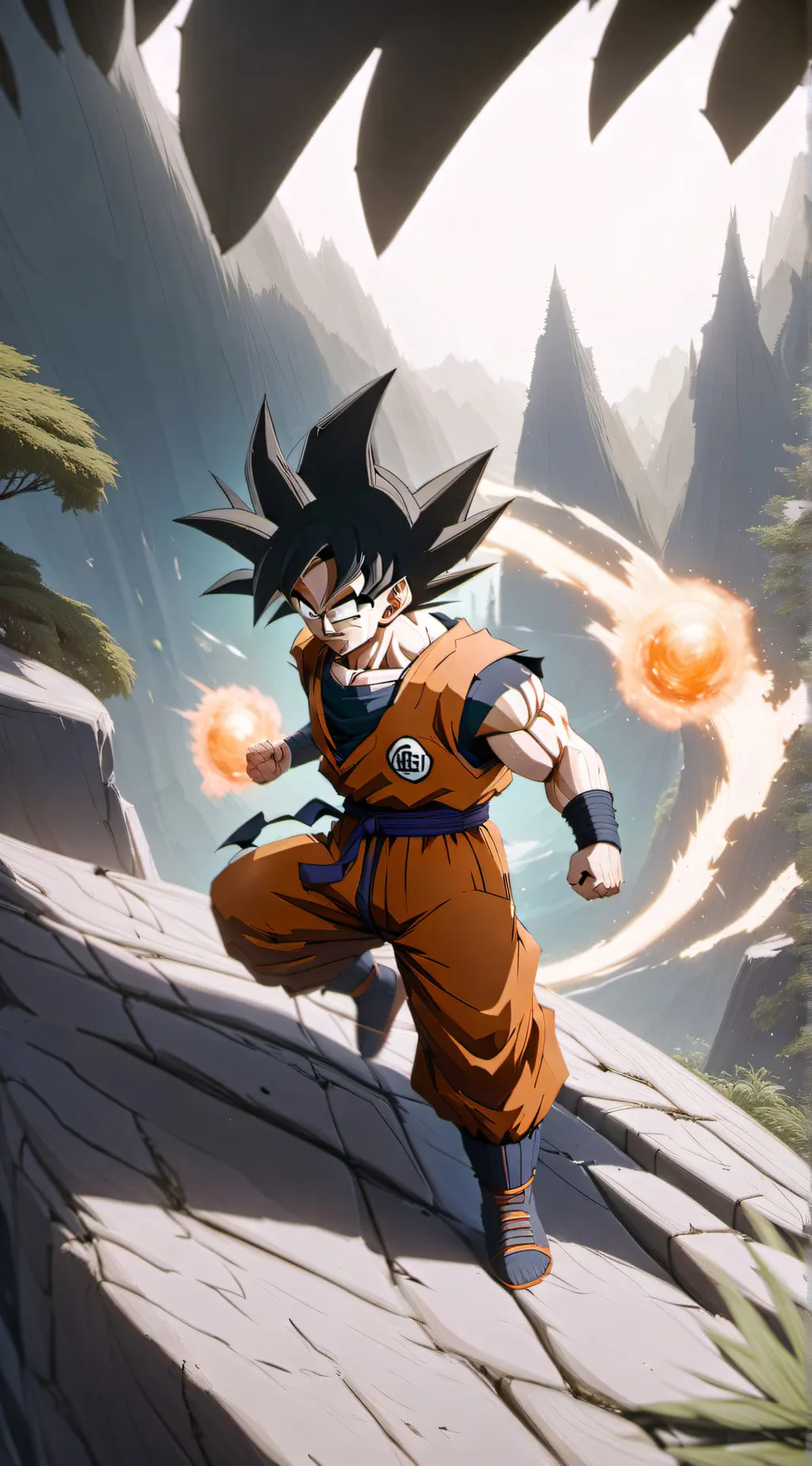 ai character: Goku background