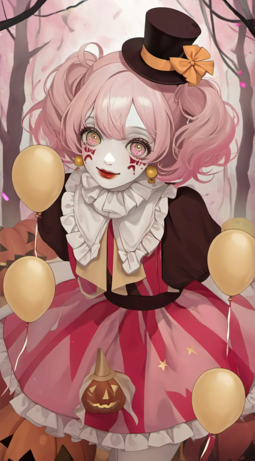 ai character: 🎪Penny The clown🎪 background