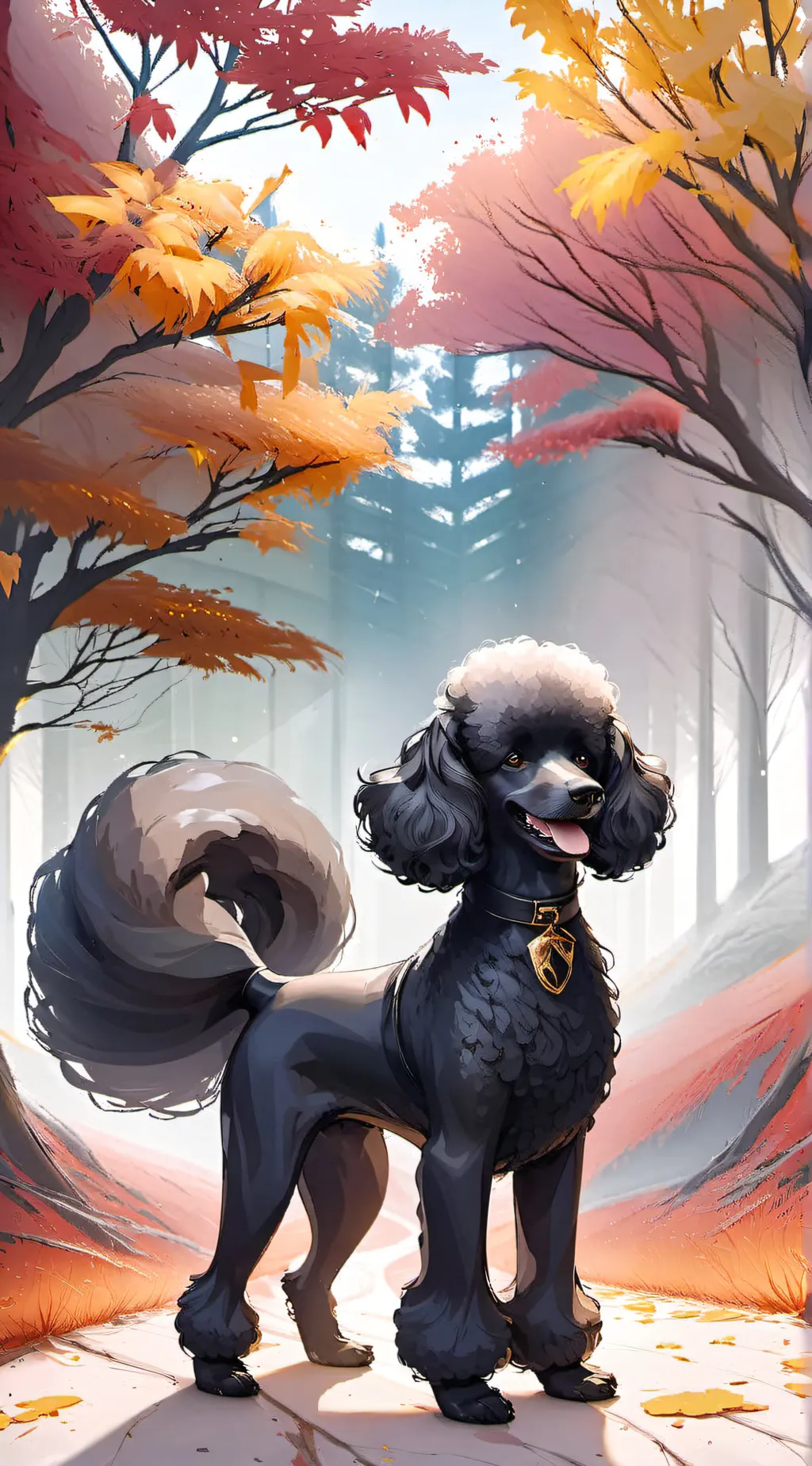 ai character: Spearmint  background