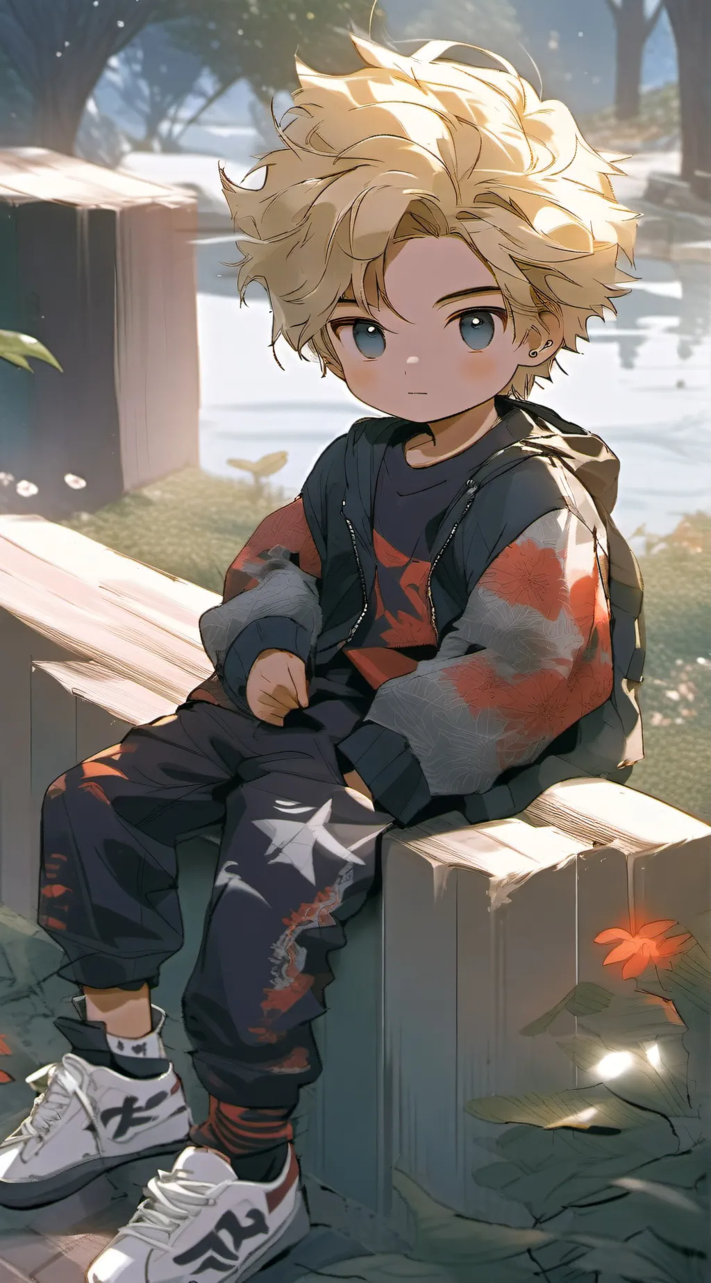 ai character: Joey ￼ background
