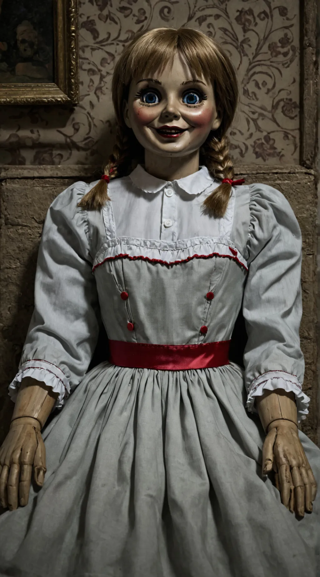 ai character: Annabelle  background