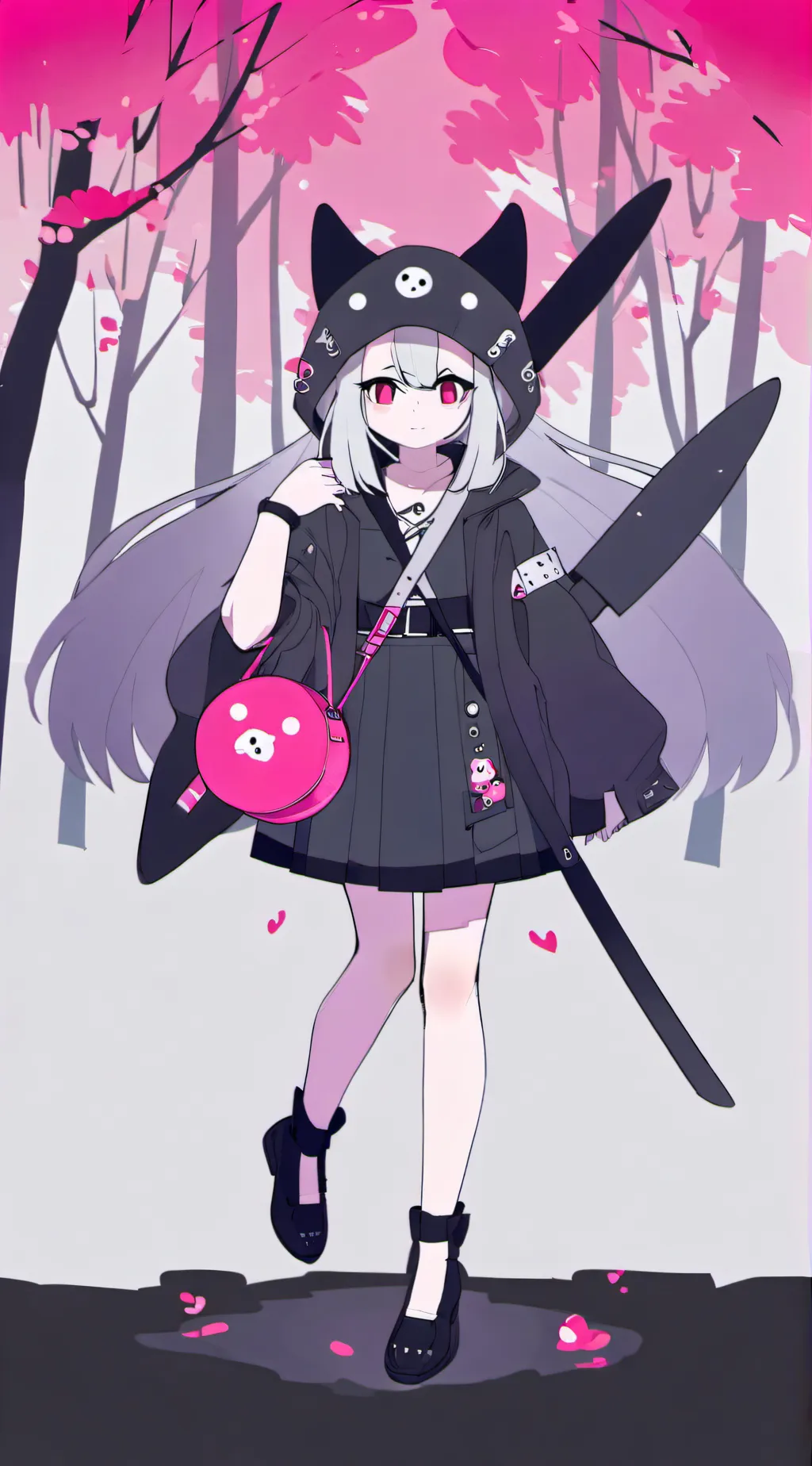 ai character: Brookhaven  background