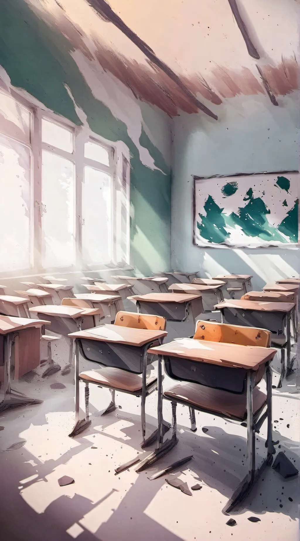 ai character: School  background