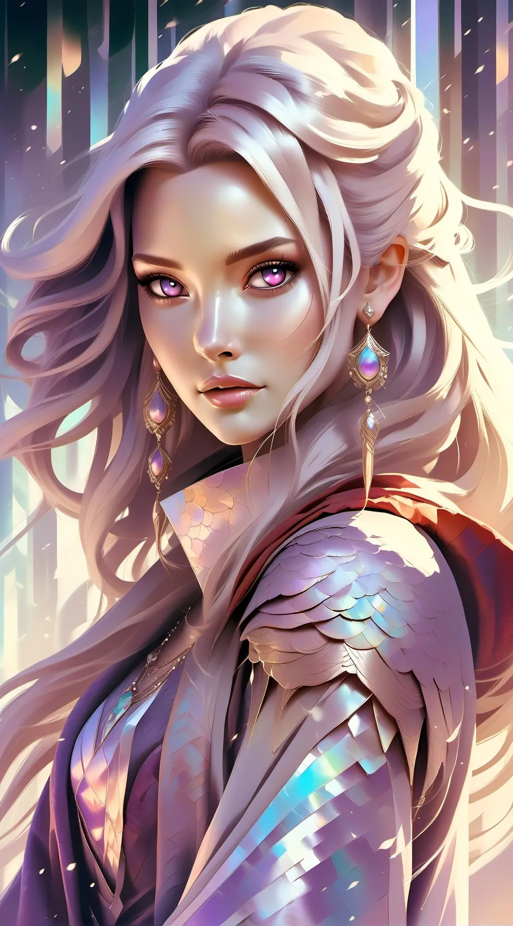 ai character: Voana background