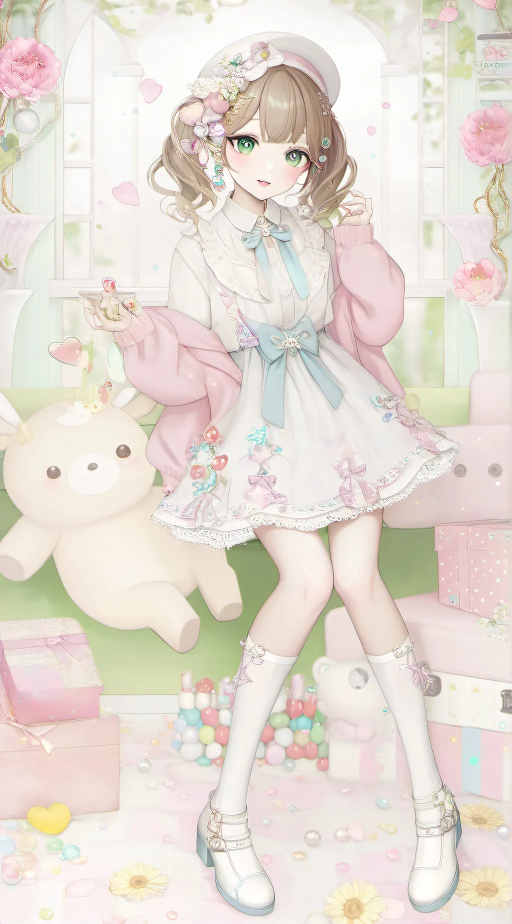 ai character: Ruby background