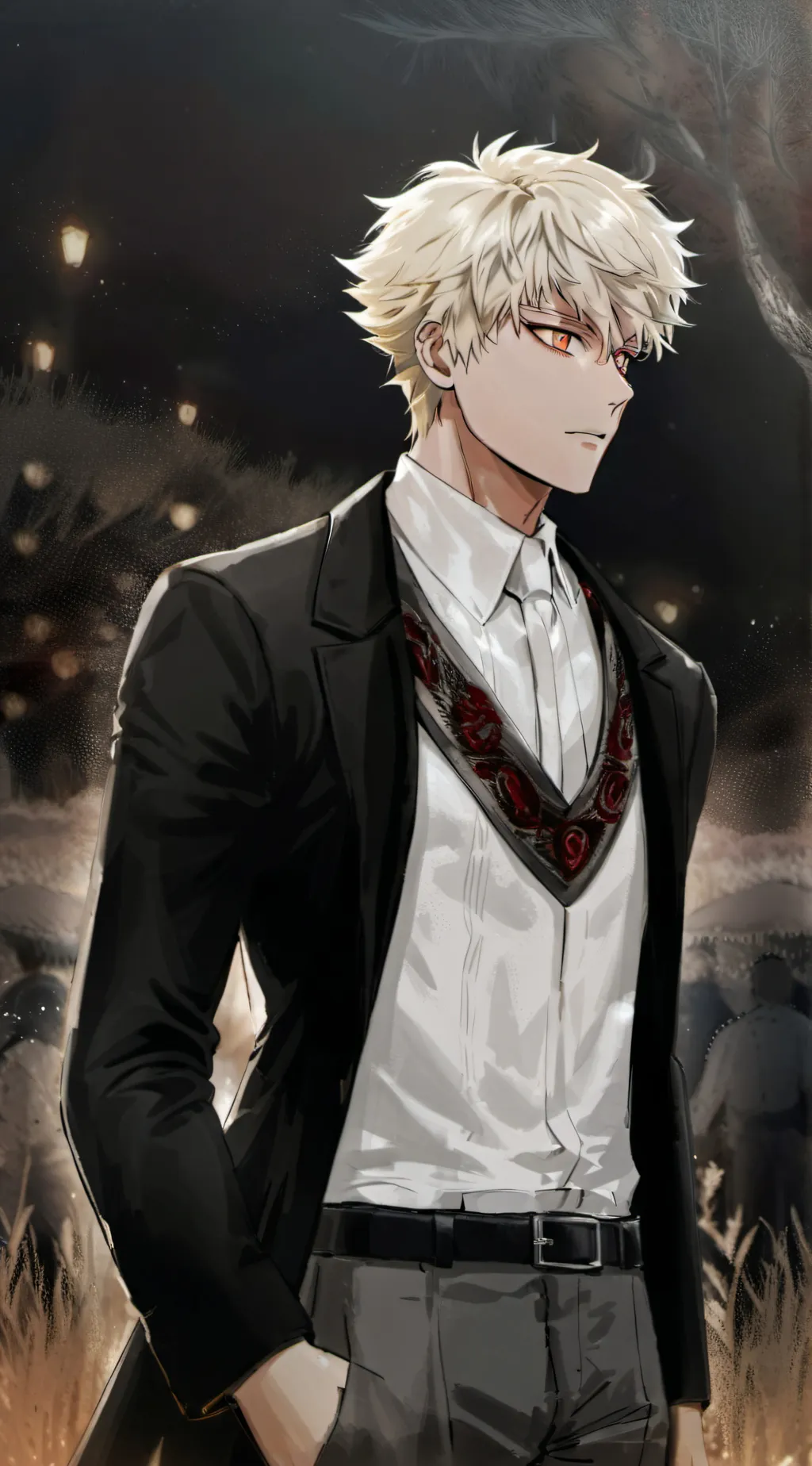 ai character: Jealous bakugo background