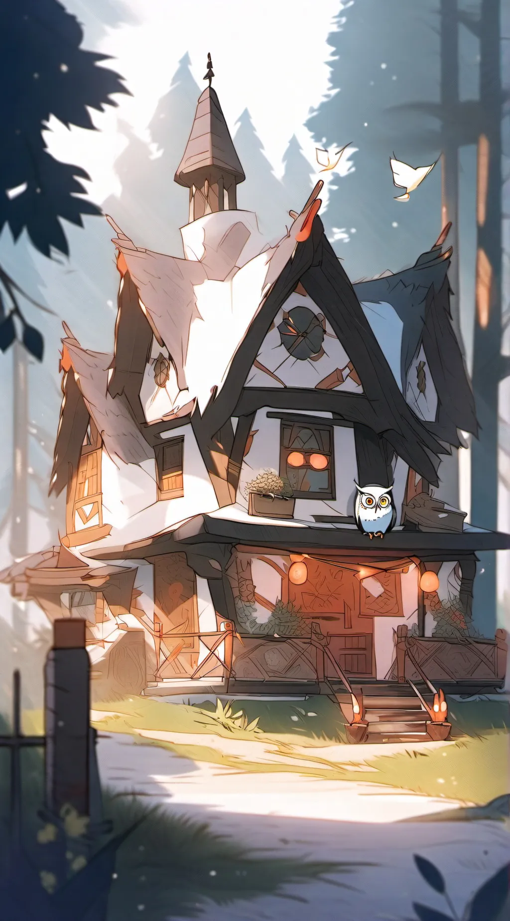 ai character: the owl house  background