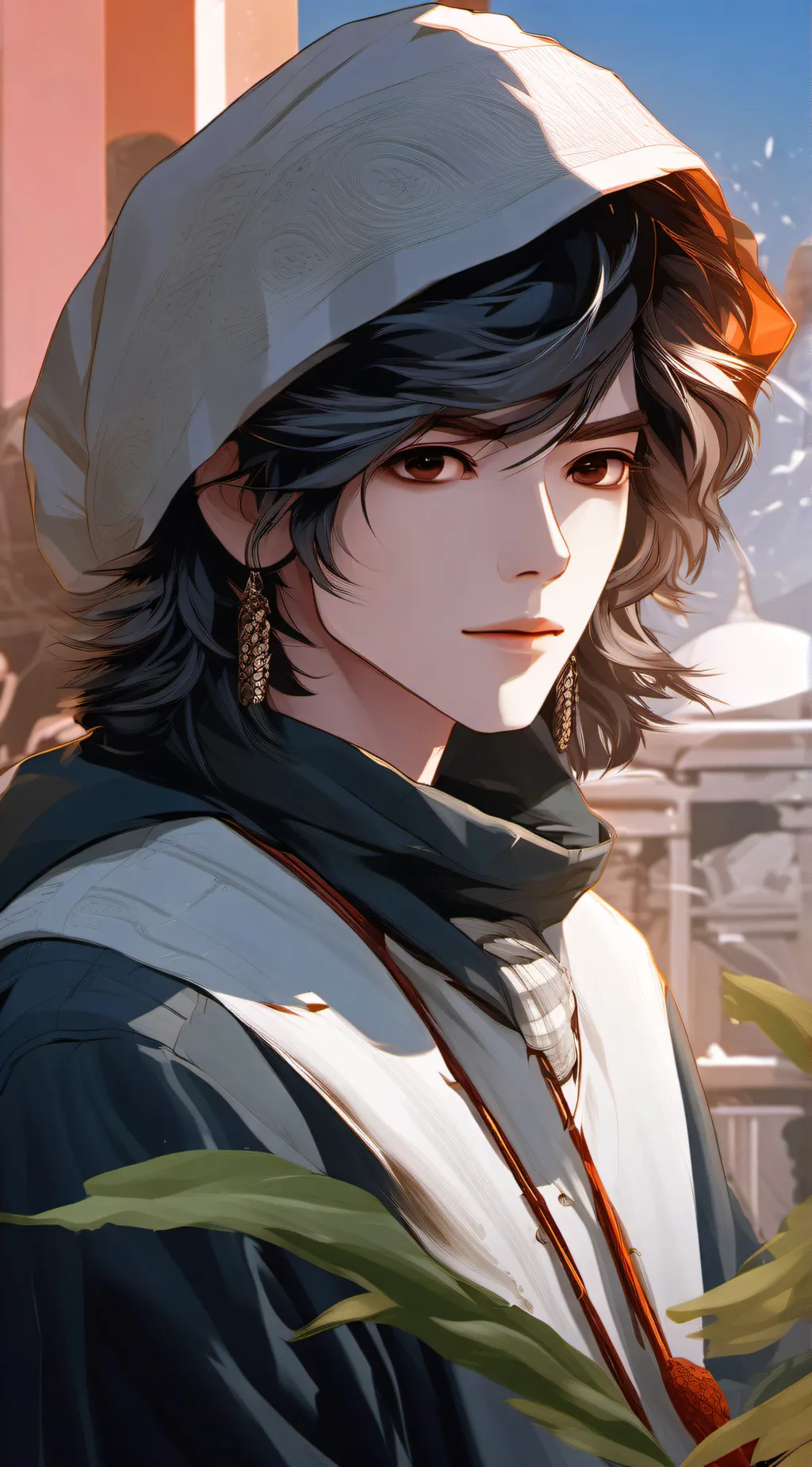 ai character: Jordan Matter background