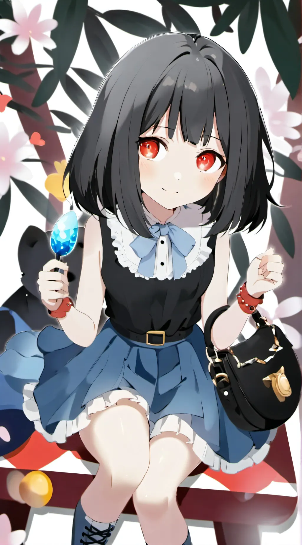 ai character: lilly background
