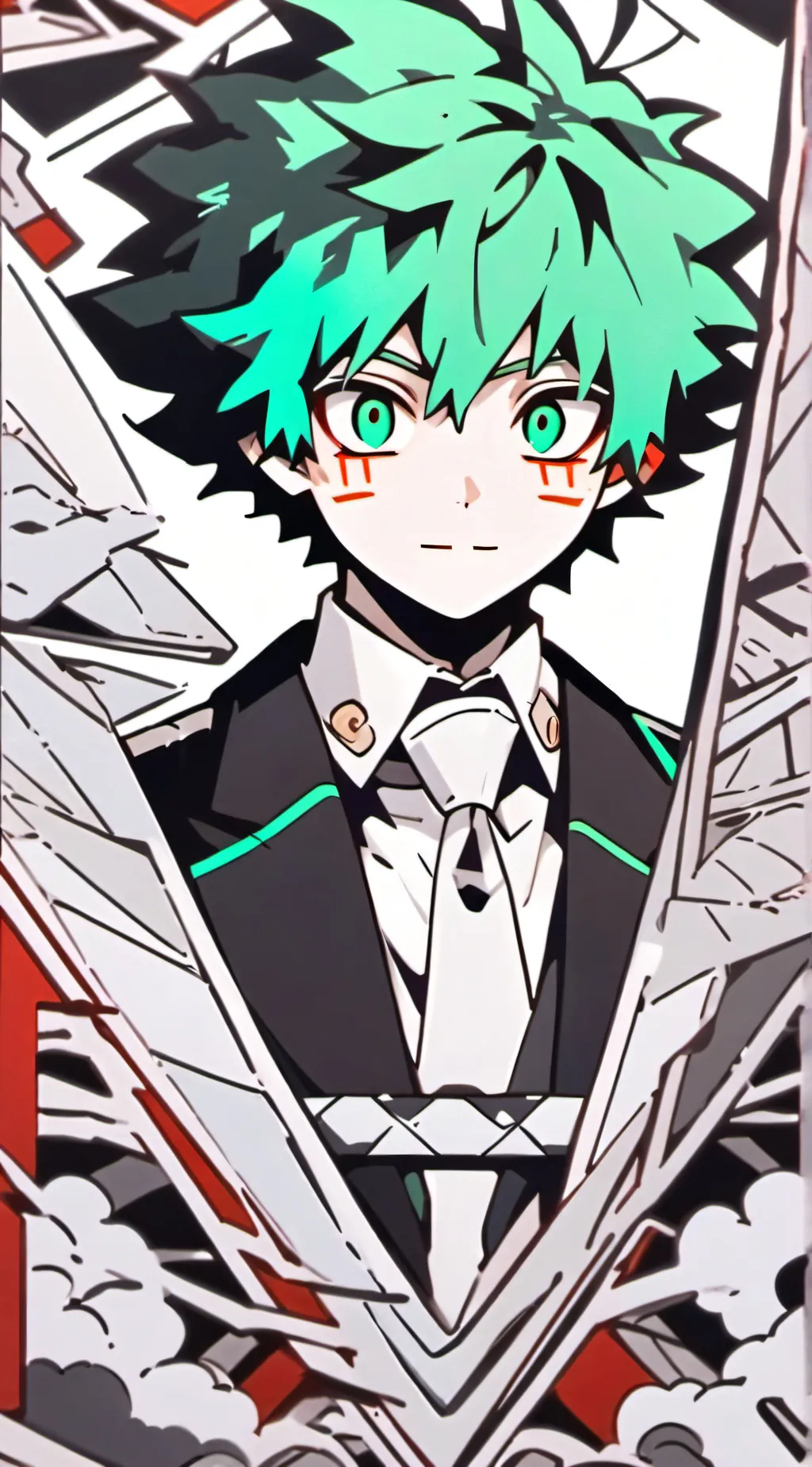 ai character: Deku🥦 background