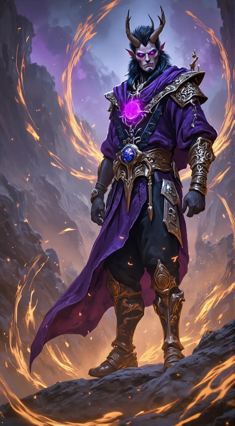 ai character: Stolas background