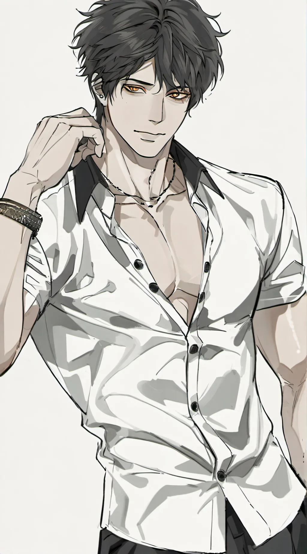 ai character: Isaac  background