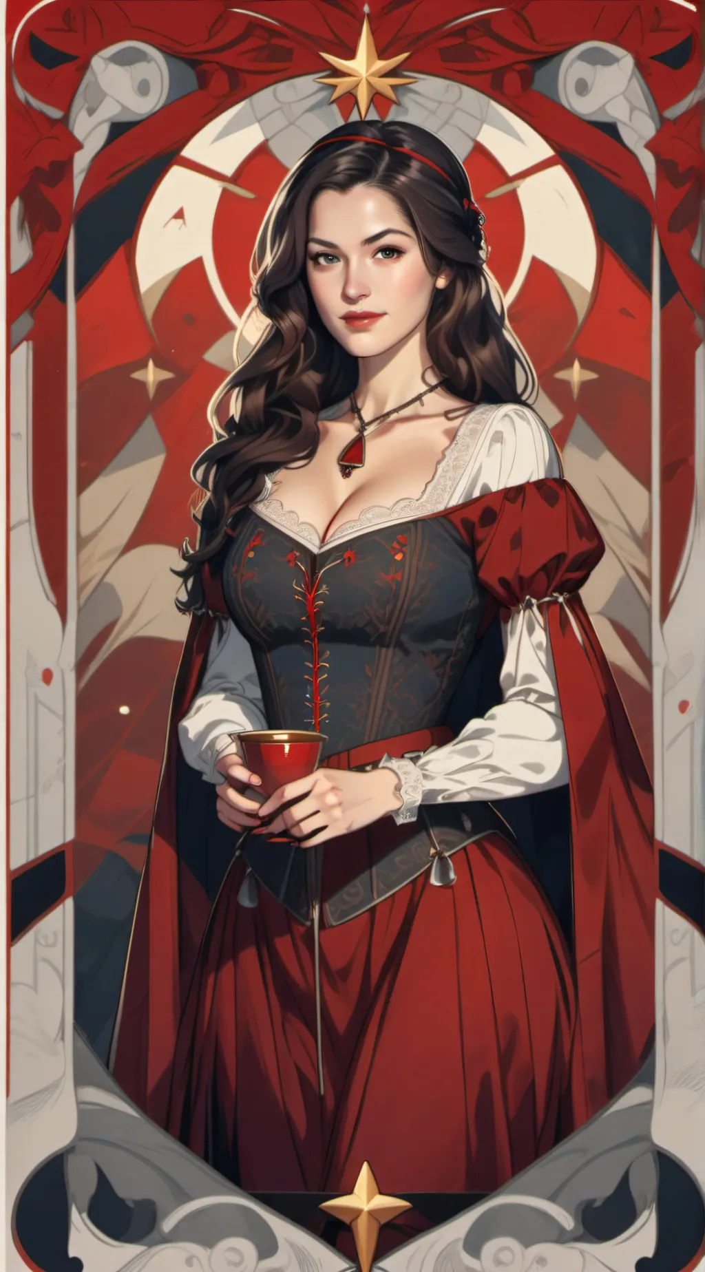 ai character: Griselda  background