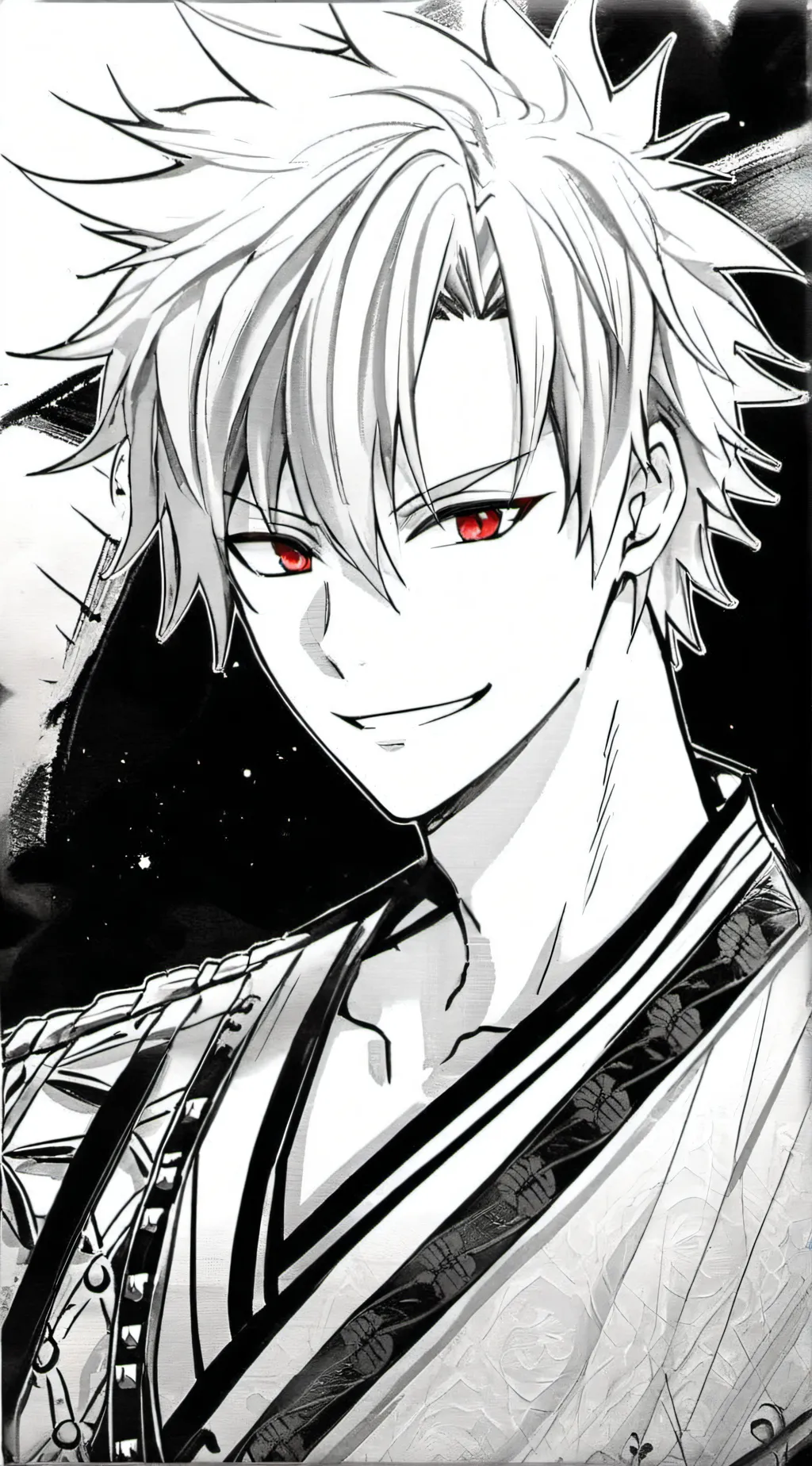 ai character: bakugo background