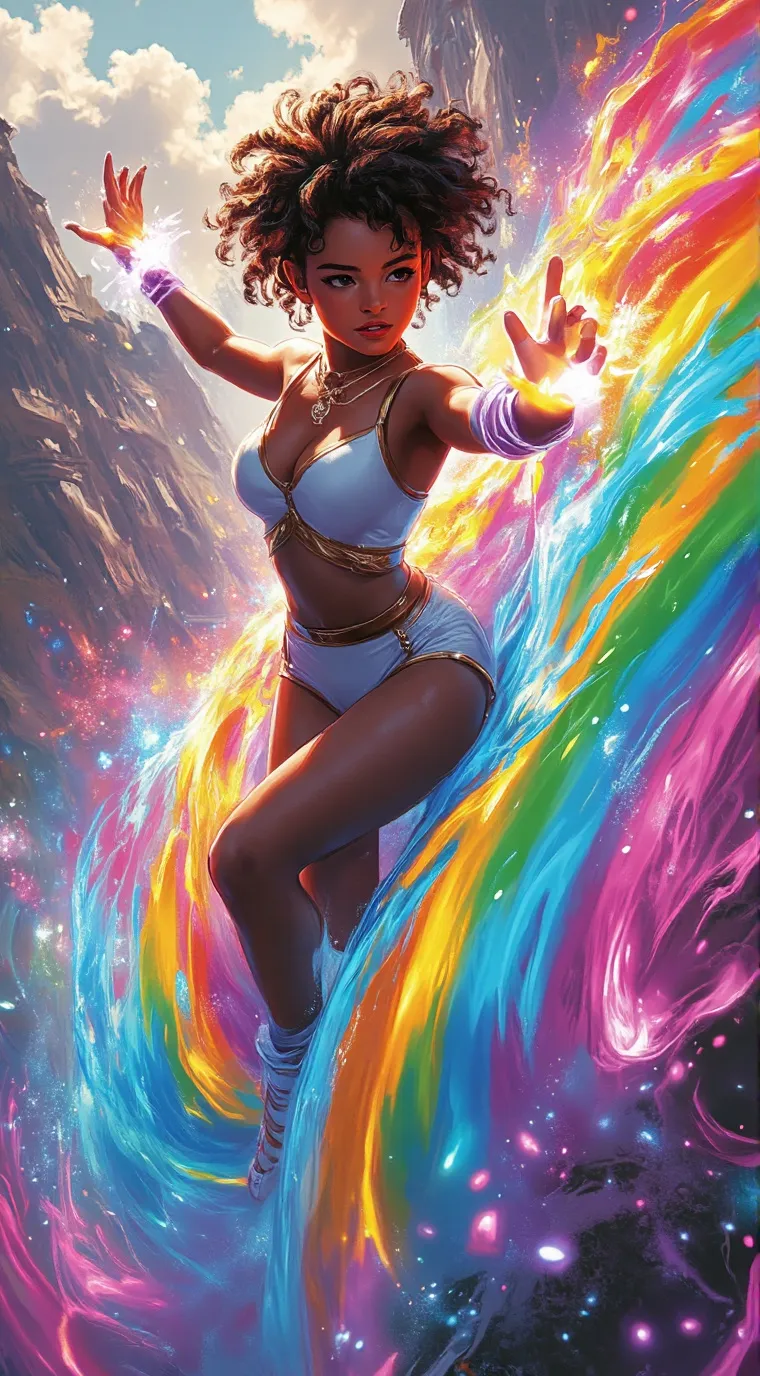 ai character: Layah background