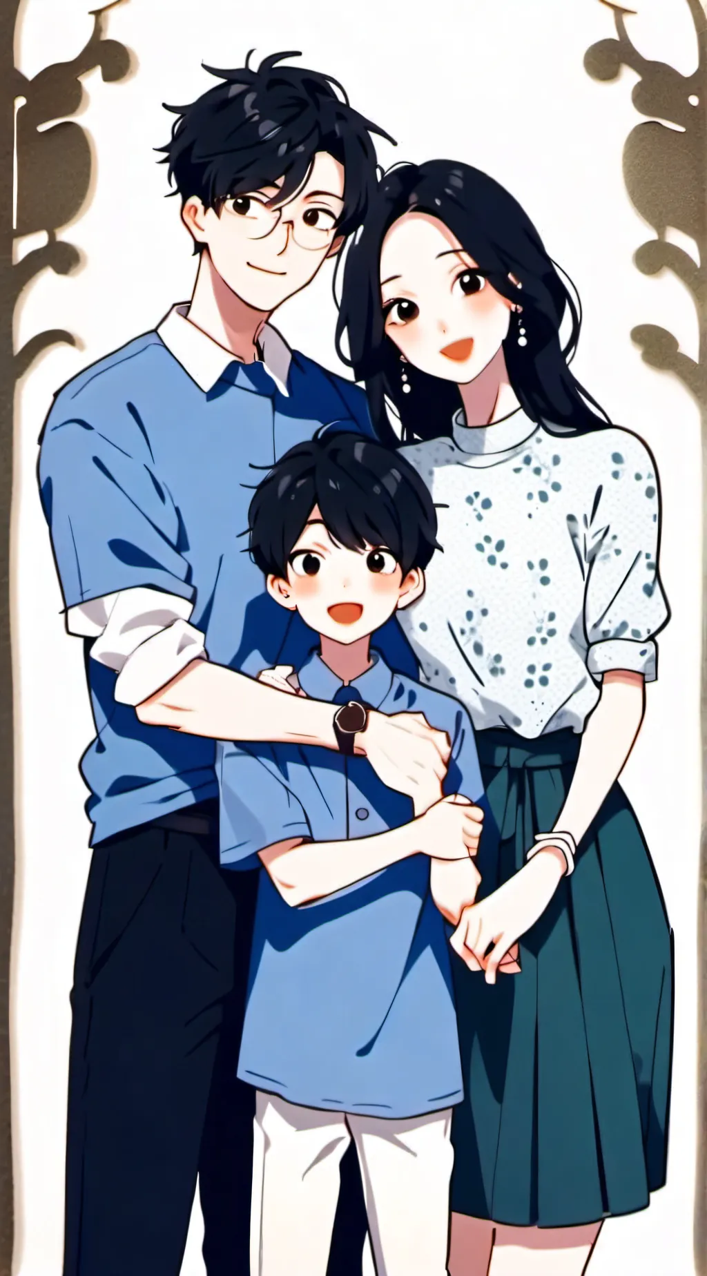 ai character: famaly background