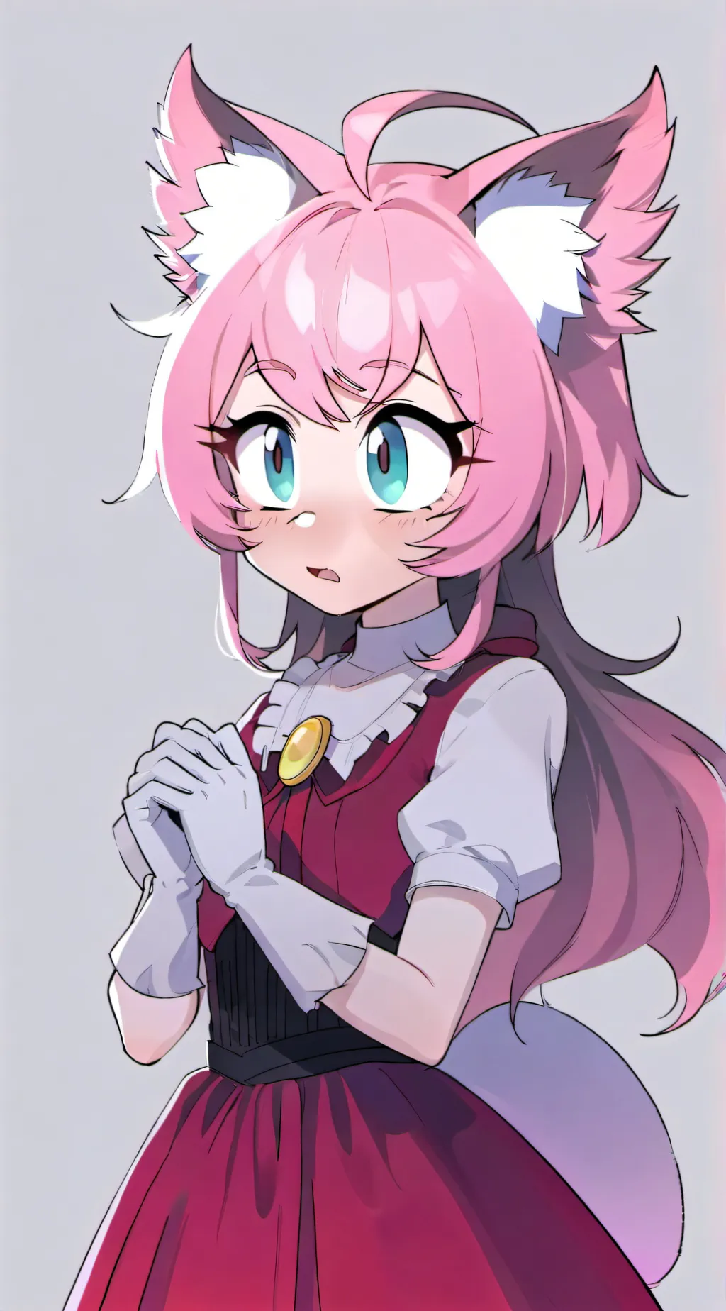 ai character: Amy rose 🌹 background