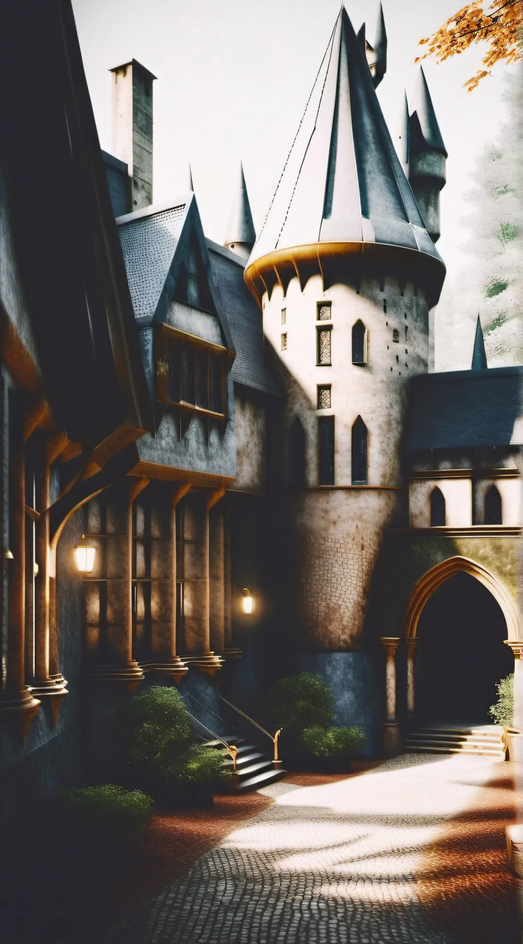 ai character: hogwarts goofy ahh background