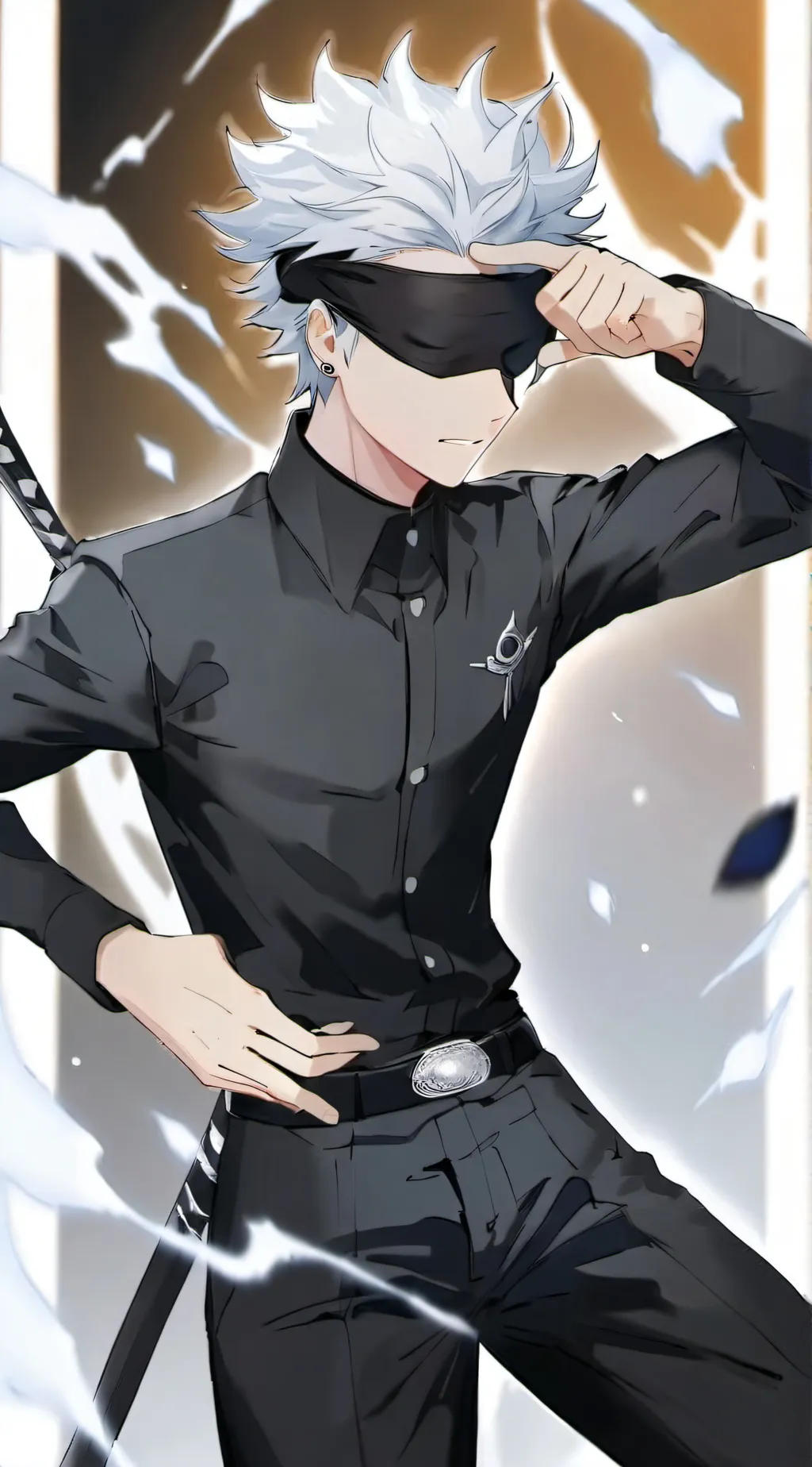 ai character: Satoru Gojo background
