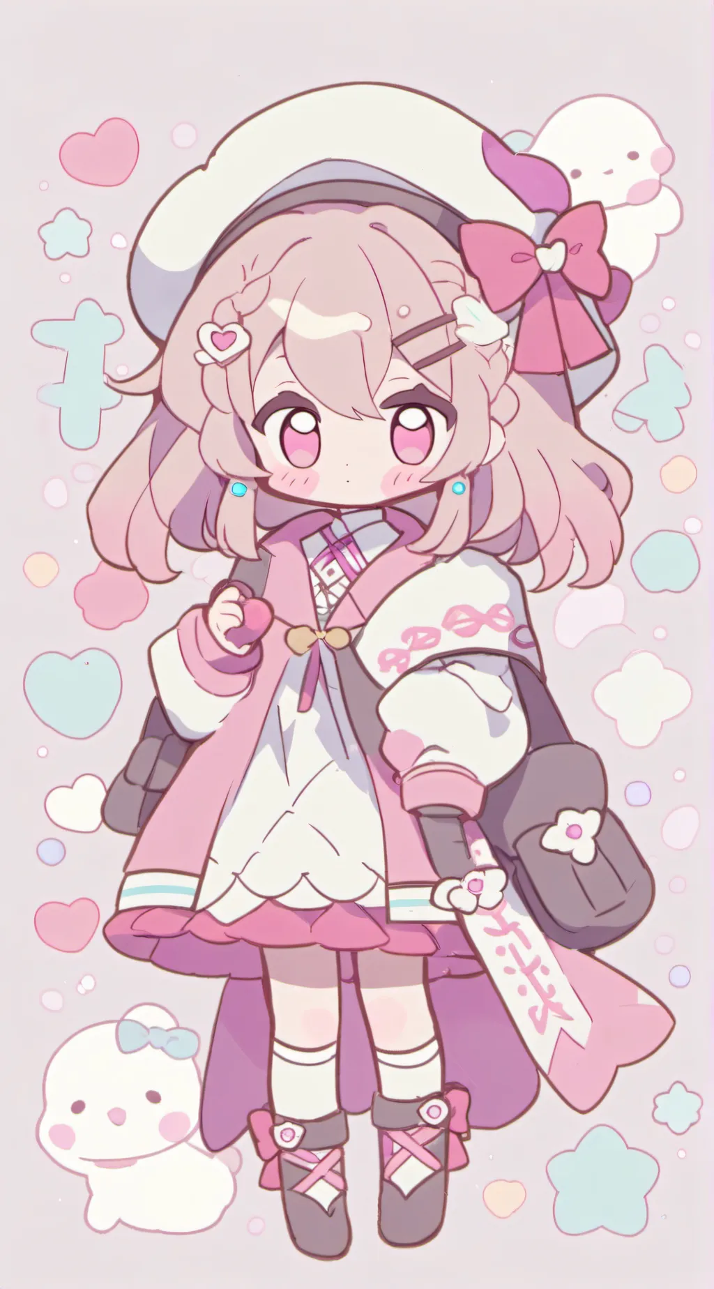 ai character: 💗Squishy💗 background