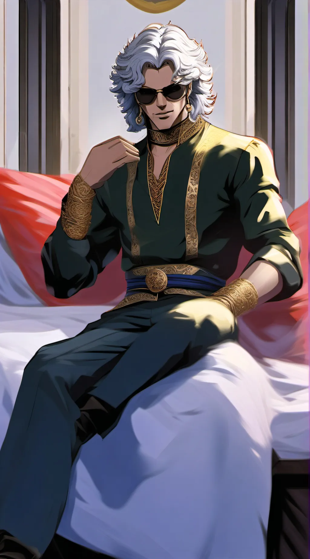 ai character: DIO background