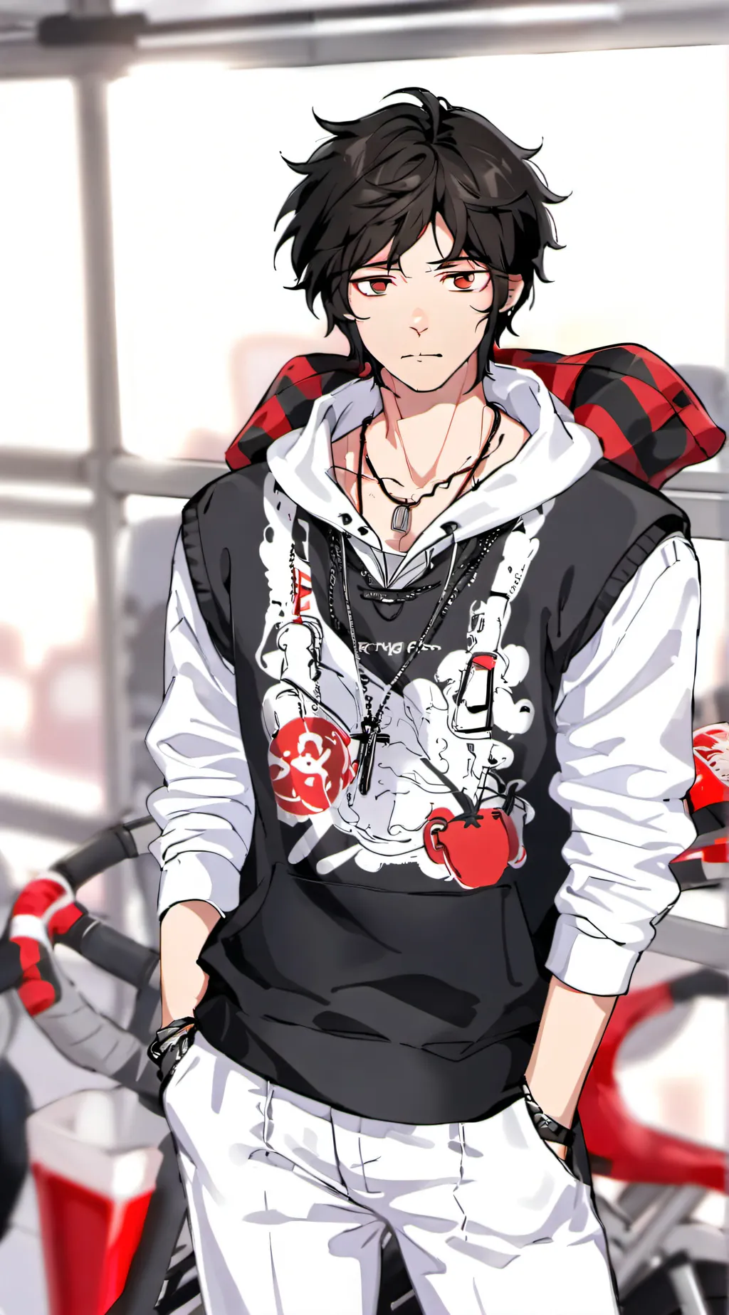 ai character: leion background