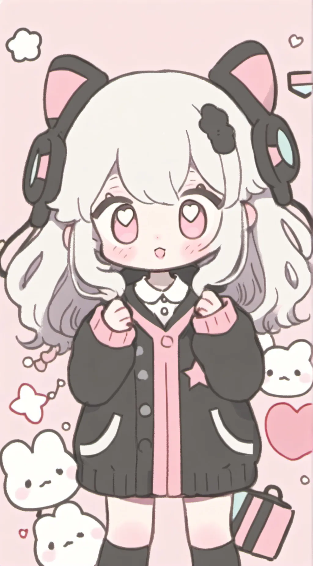 ai character: Love background