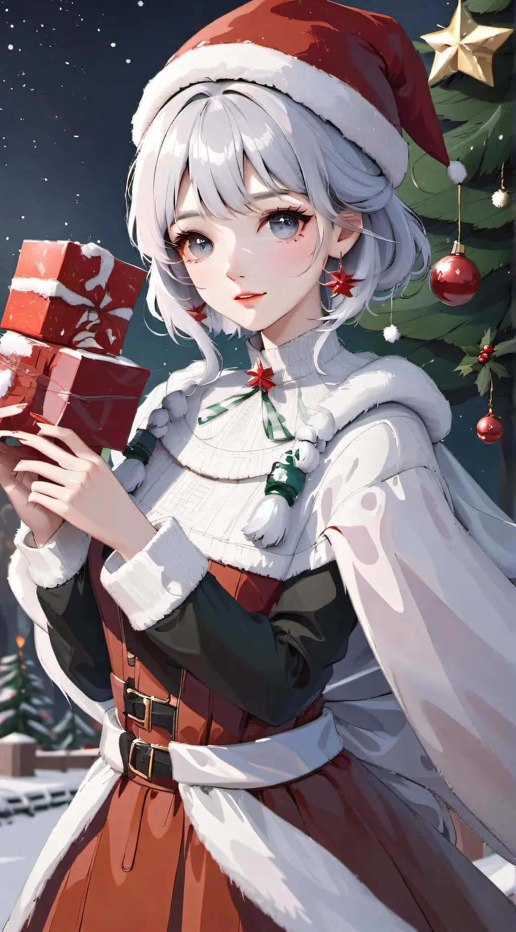 ai character: The present background