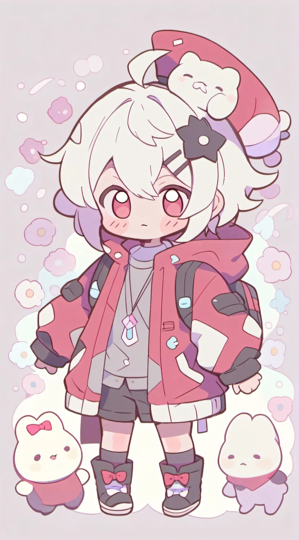 ai character: Denki background
