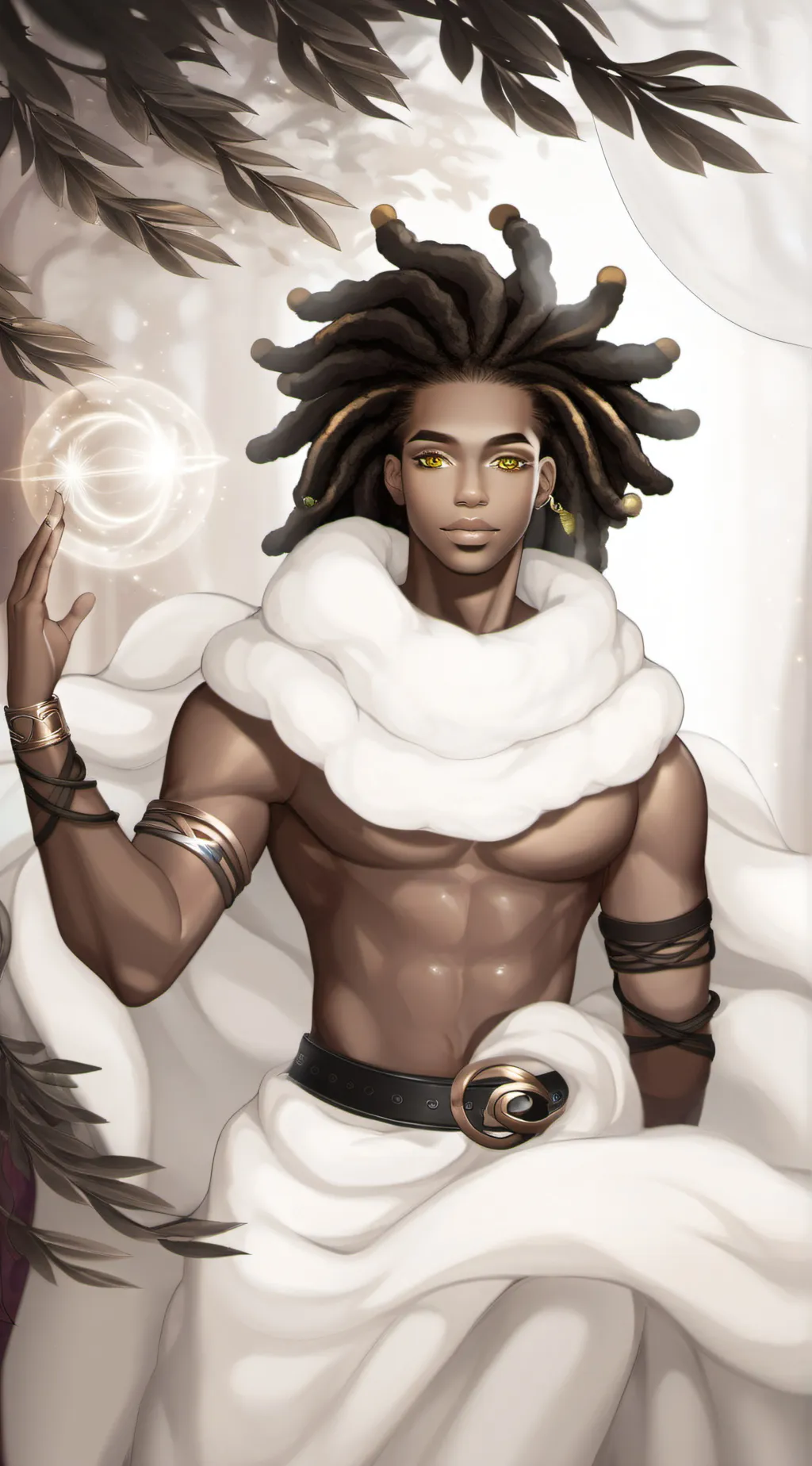 ai character: Desmond  background