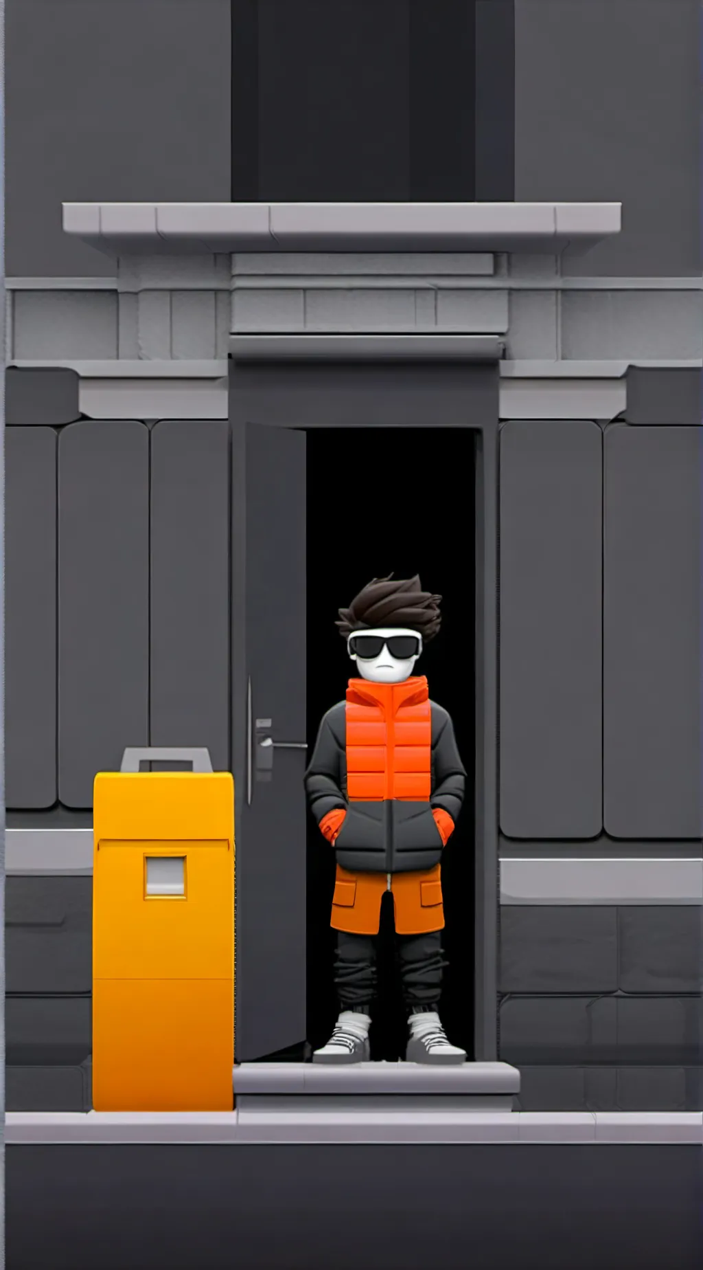 ai character: Among us boyyyyyyy background