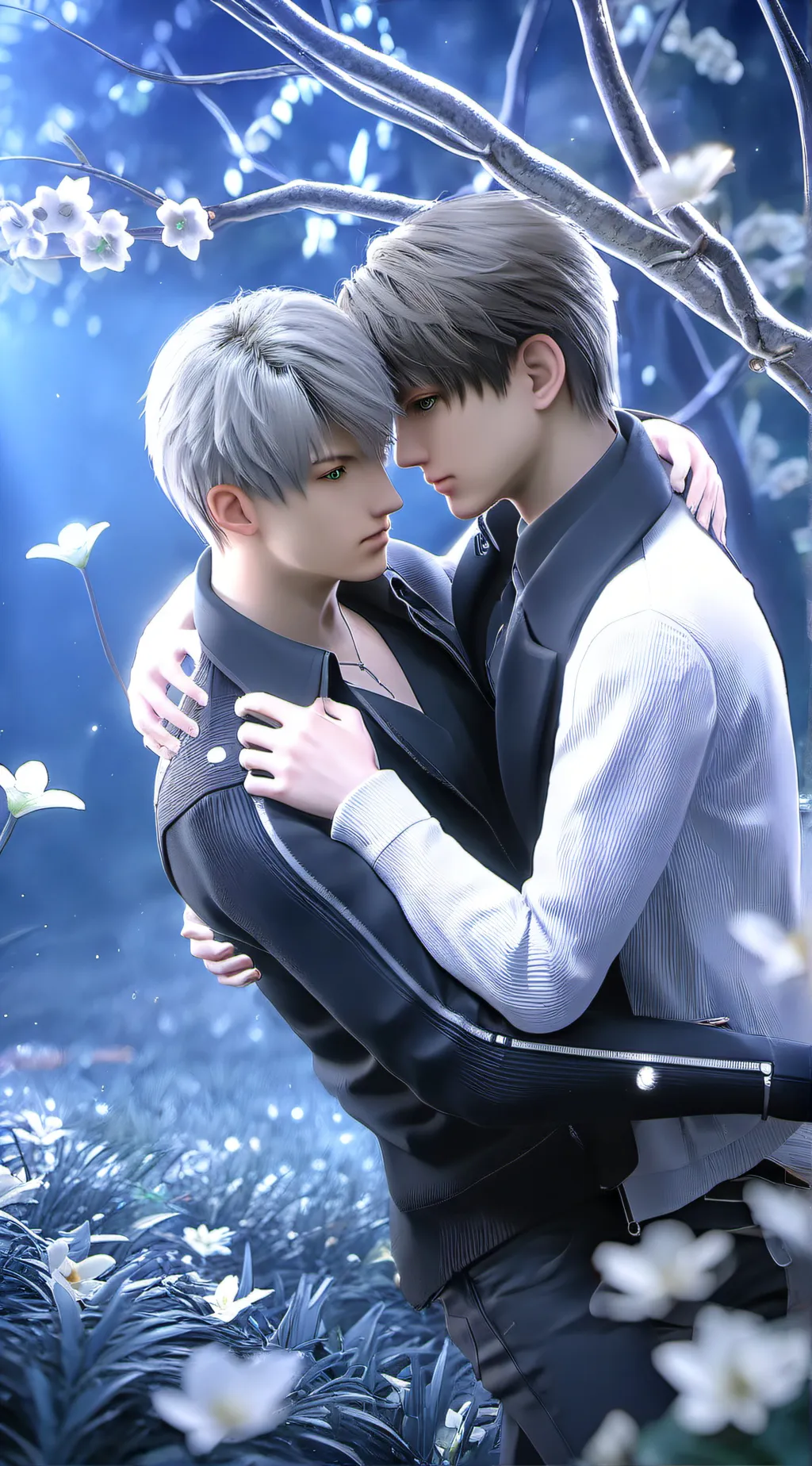 ai character: gay background