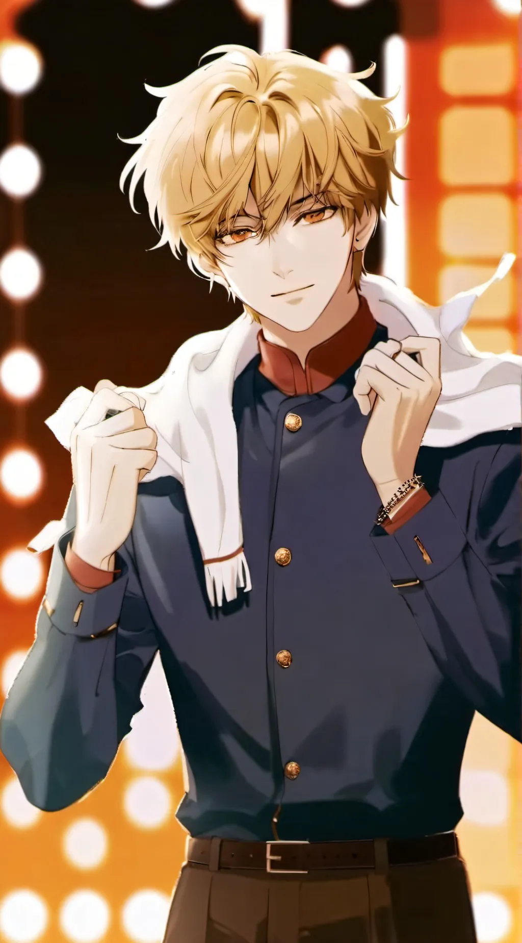 ai character: 祈正 background