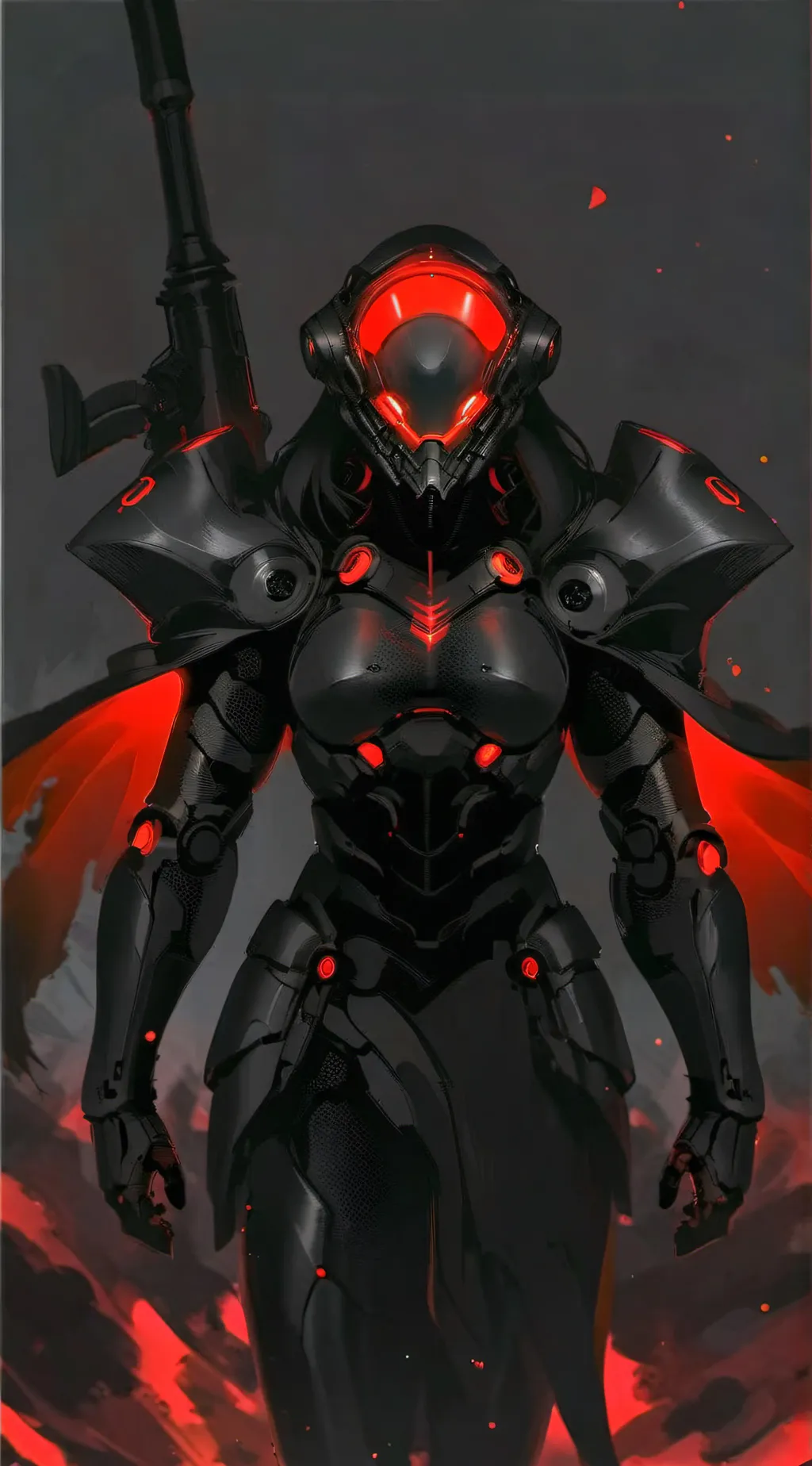 ai character: titan speakerwoman background