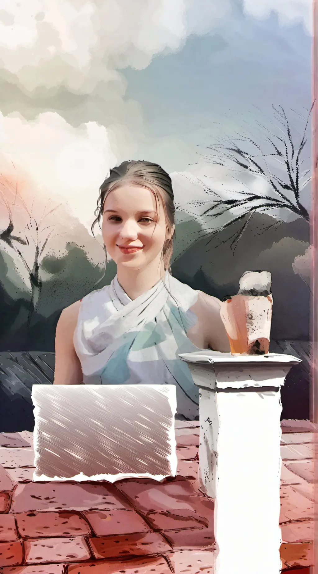 ai character: pick me  background