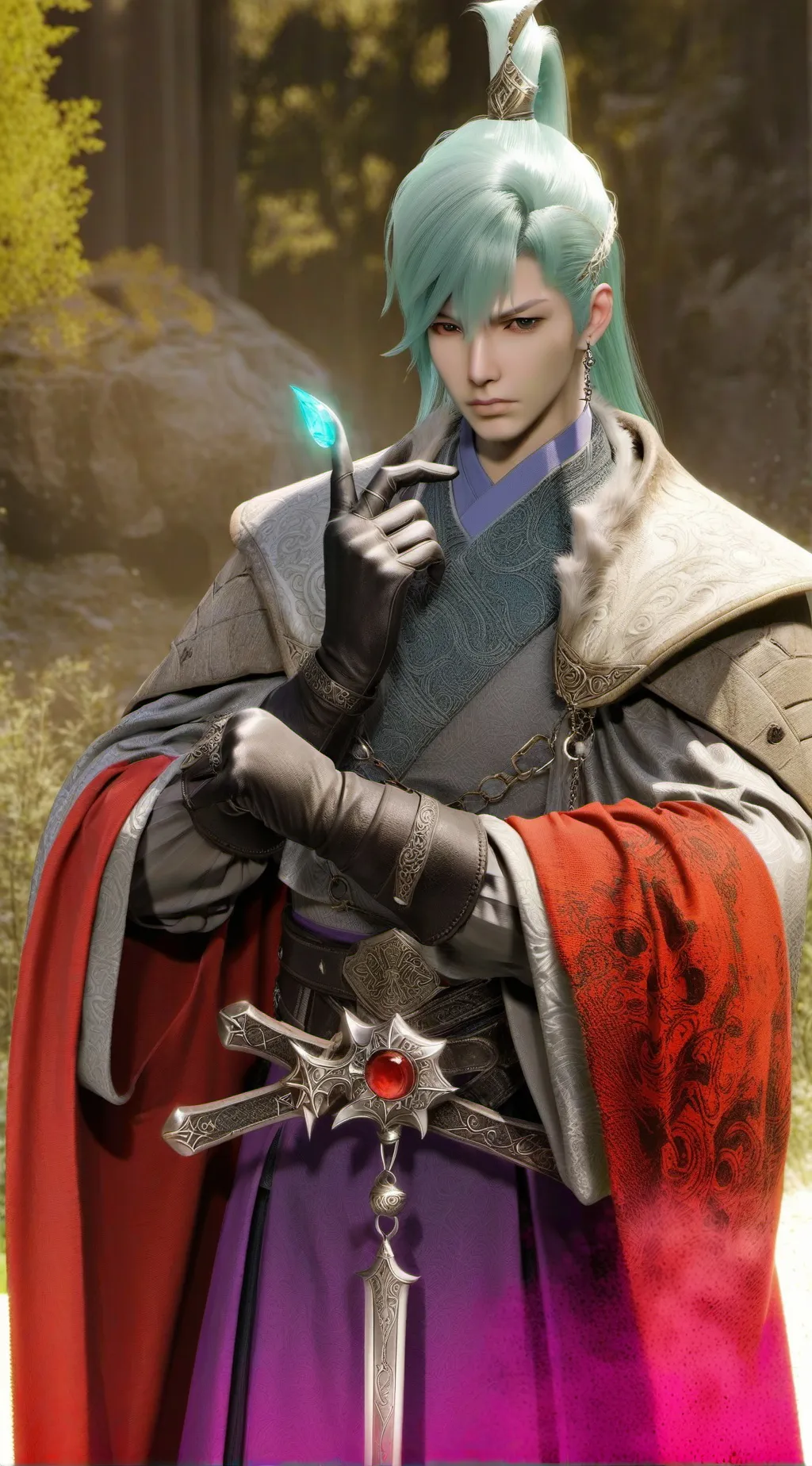 ai character: king sean background