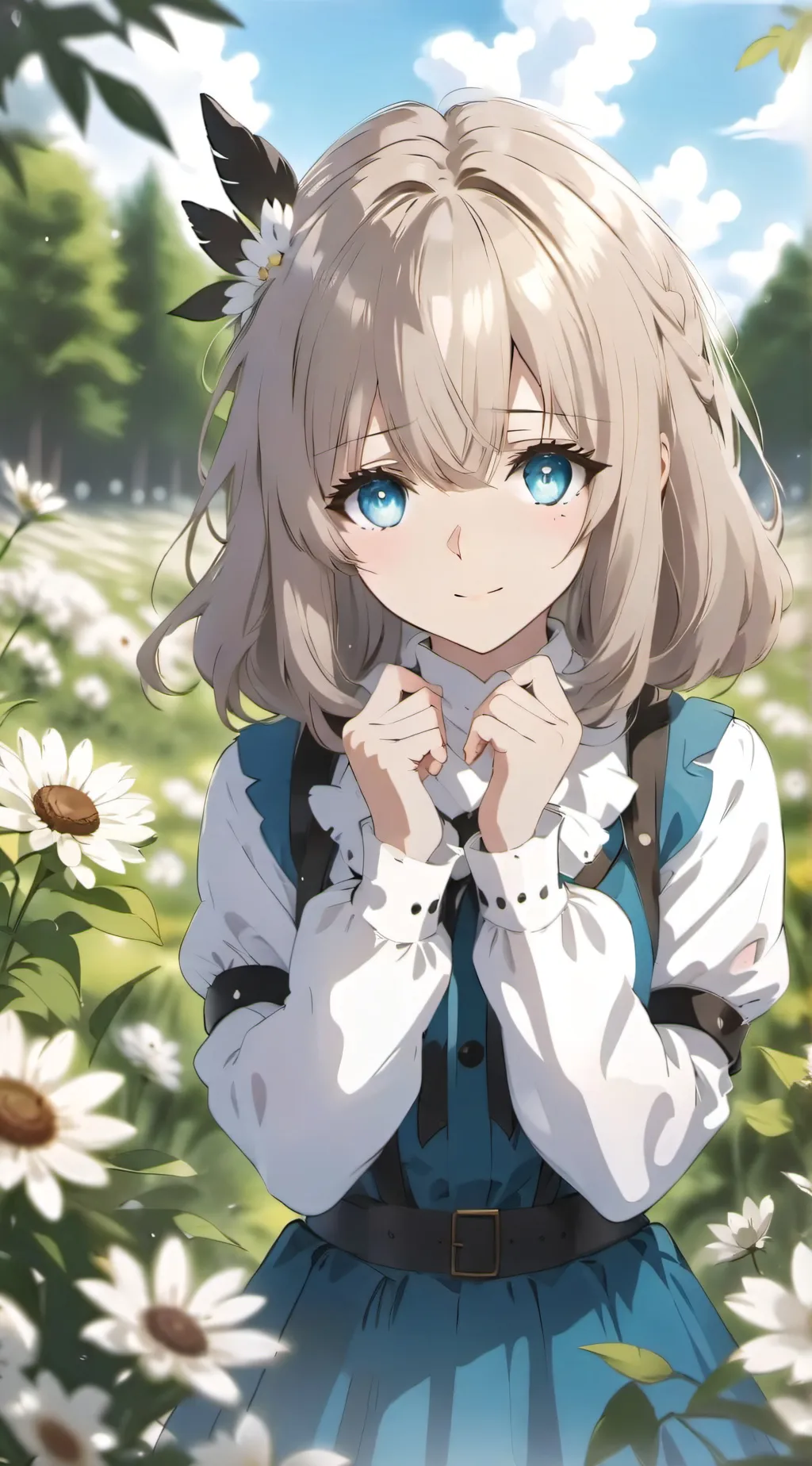 ai character: Lilly background